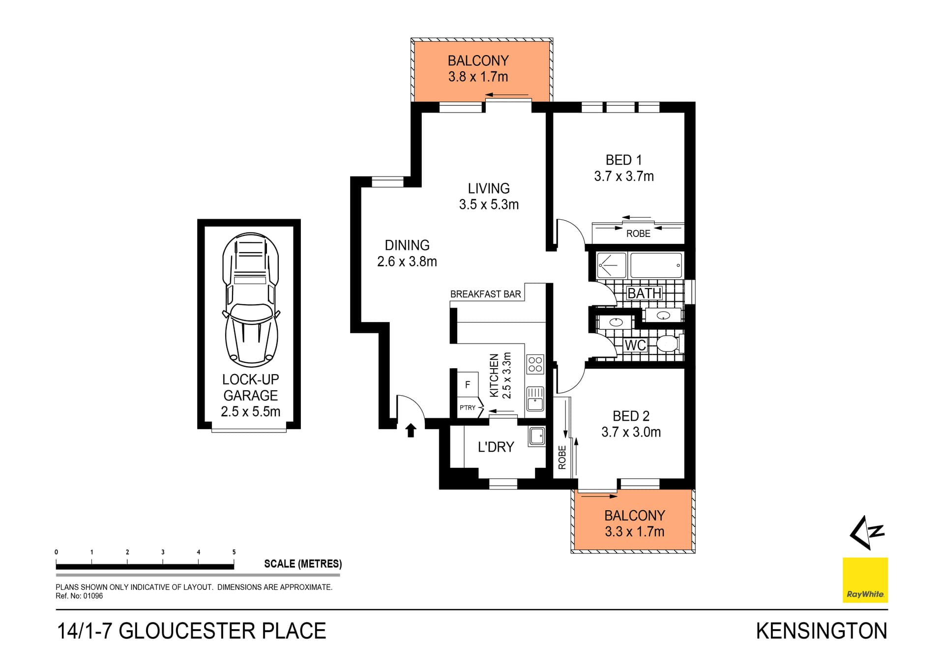 14/1-7 Gloucester Place, Kensington NSW