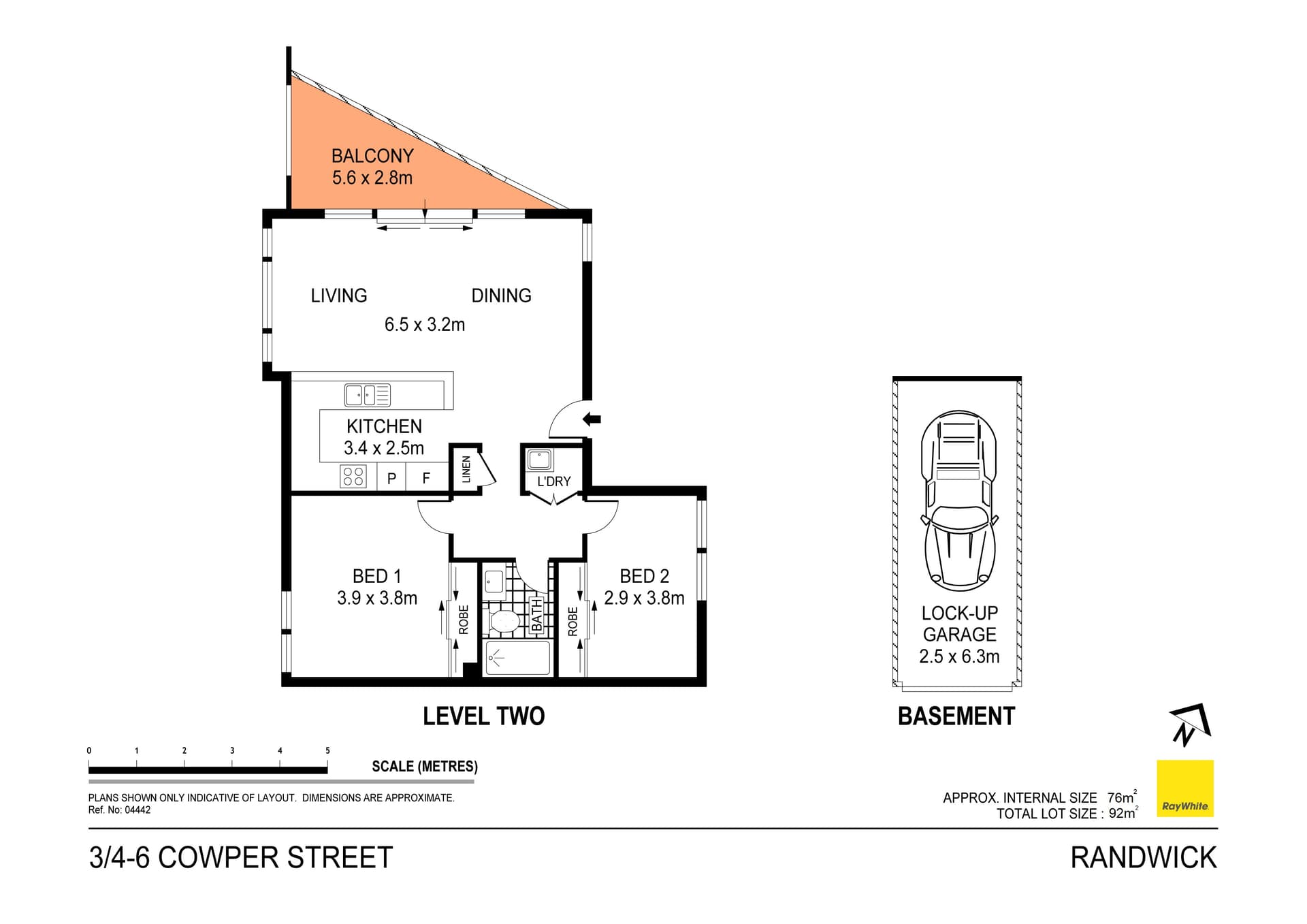 3/4-6 Cowper Street, Randwick NSW