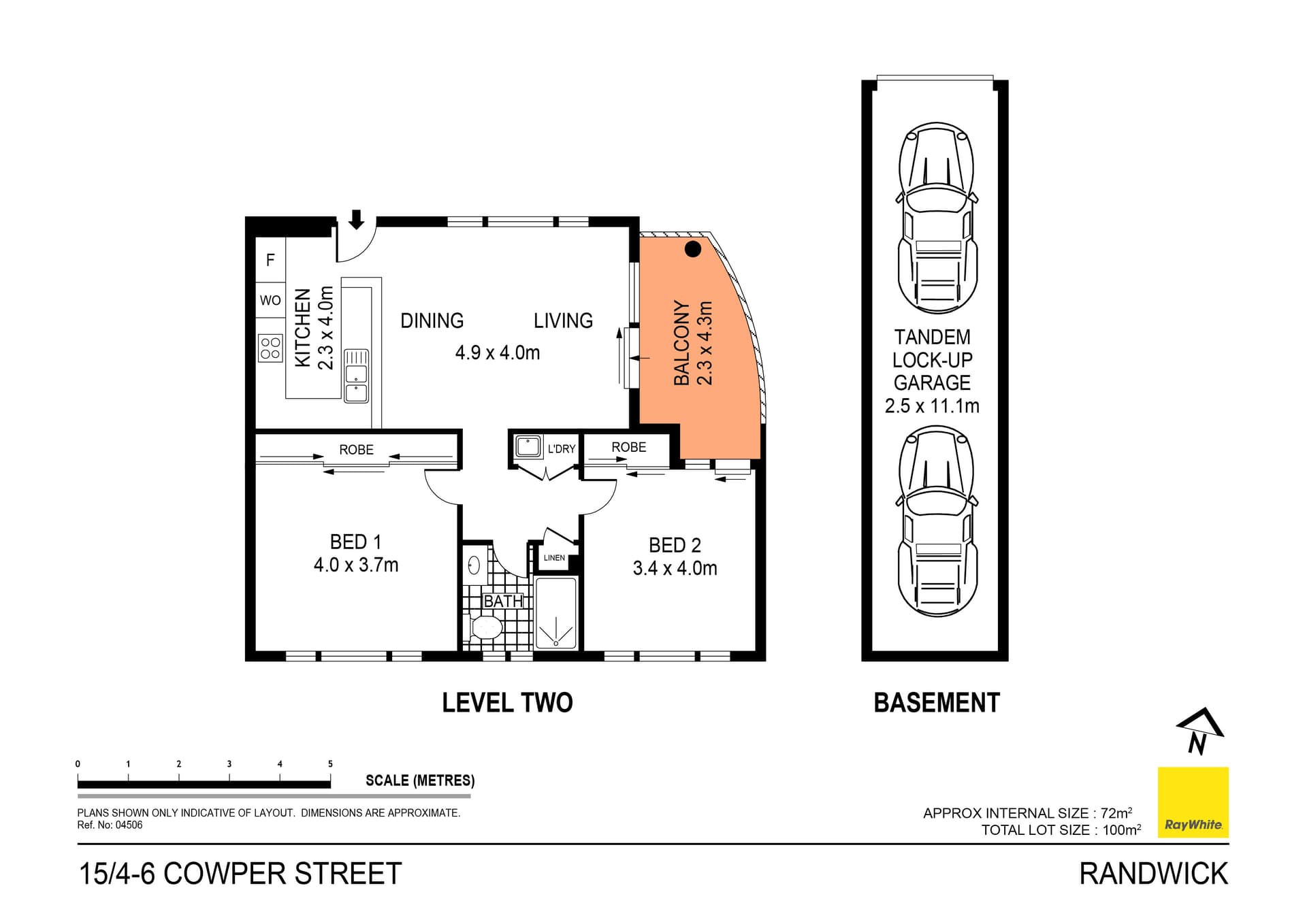 15/4-6 Cowper Street, Randwick NSW