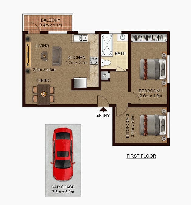 3/142a Good Street, Harris Park NSW