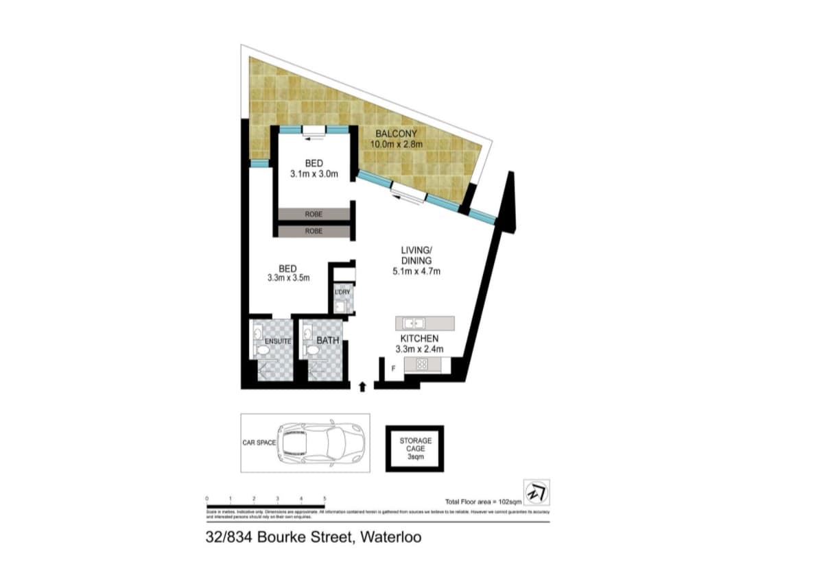 32/834 Bourke Street, Waterloo NSW