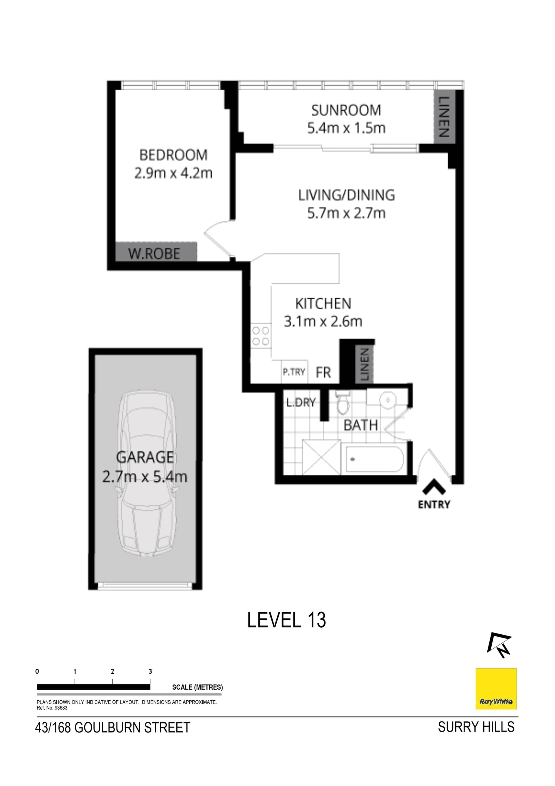 43/168 Goulburn Street, Surry Hills NSW