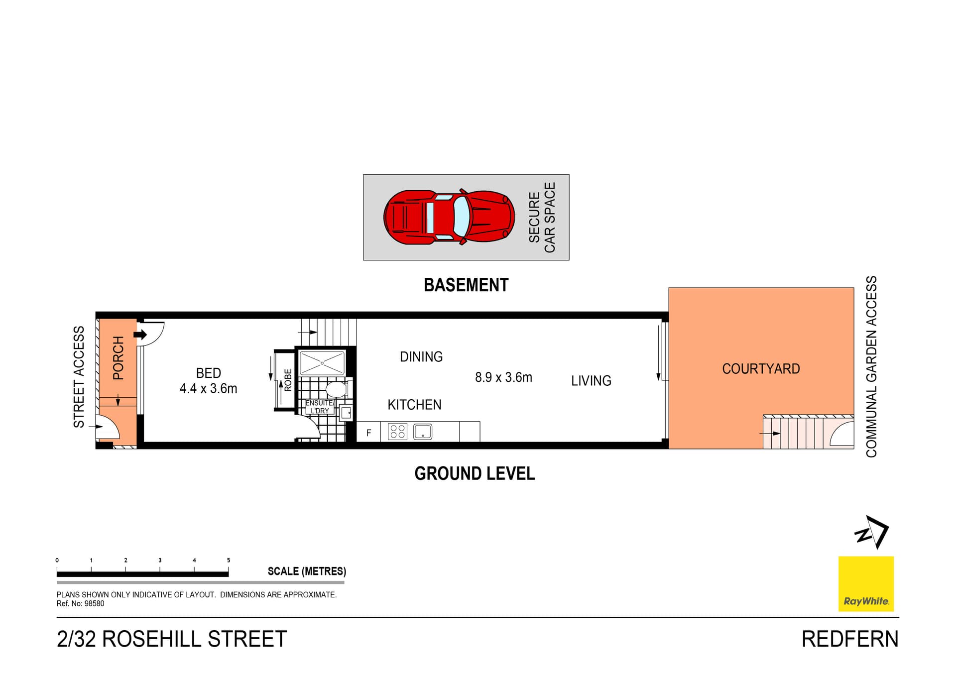 2/32 Rosehill Street, Redfern NSW