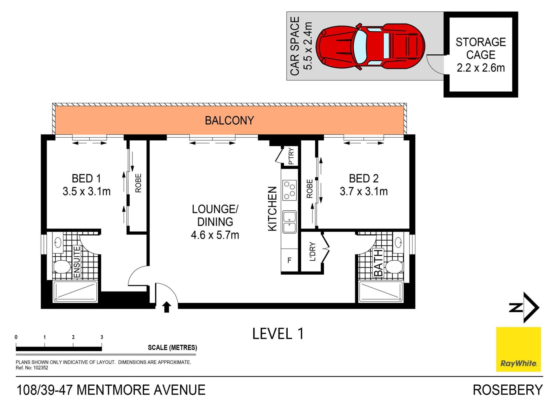 108/39-47 Mentmore Avenue, Rosebery NSW