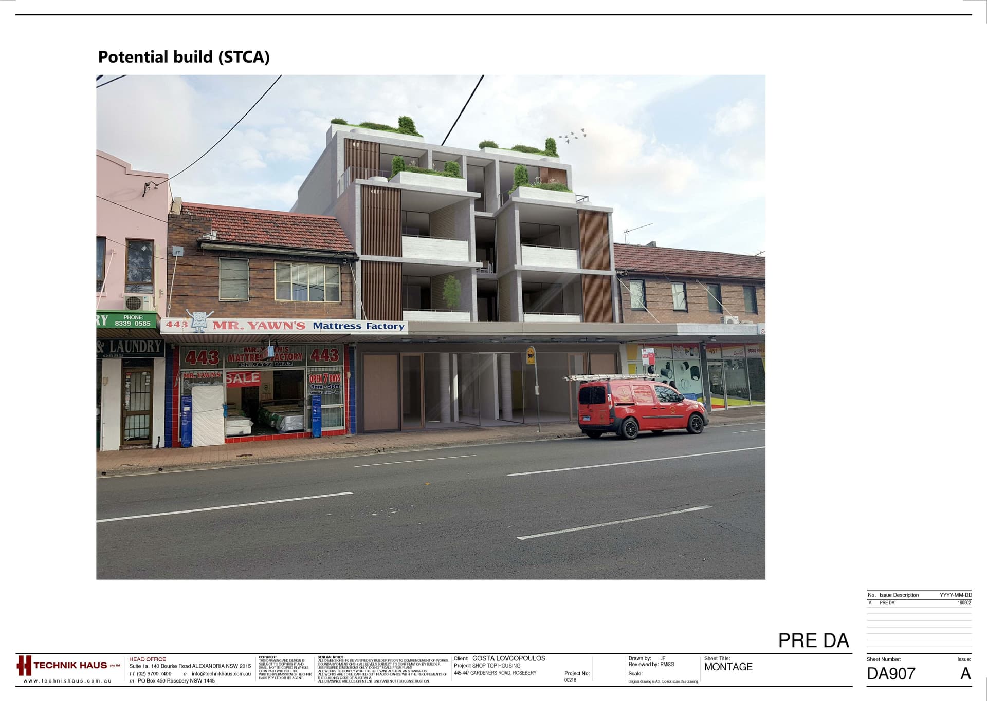 445, 445a, 447, 447a Gardeners Road, Rosebery NSW