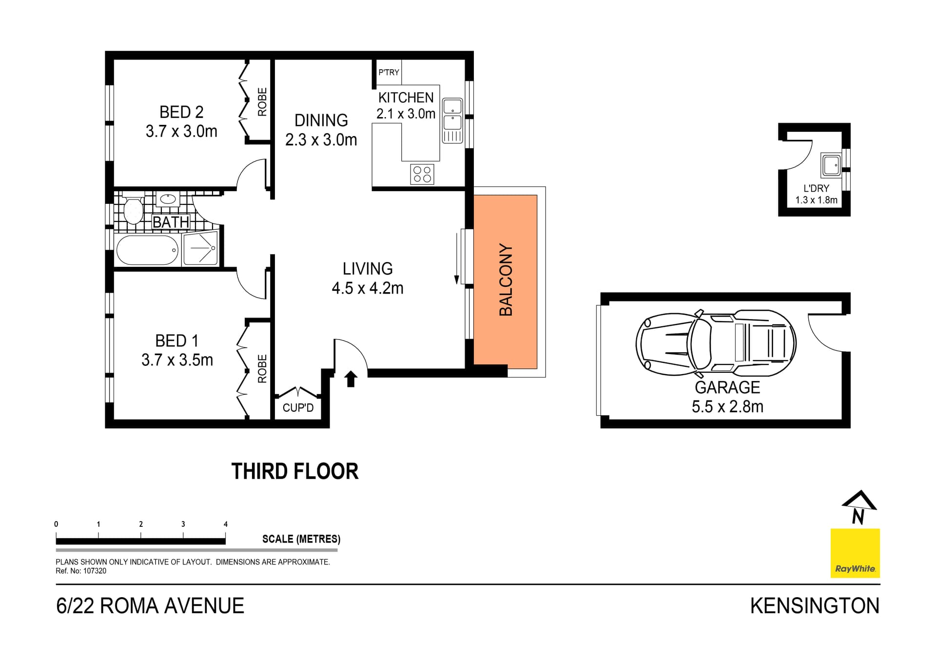 6/22 Roma Avenue, Kensington NSW