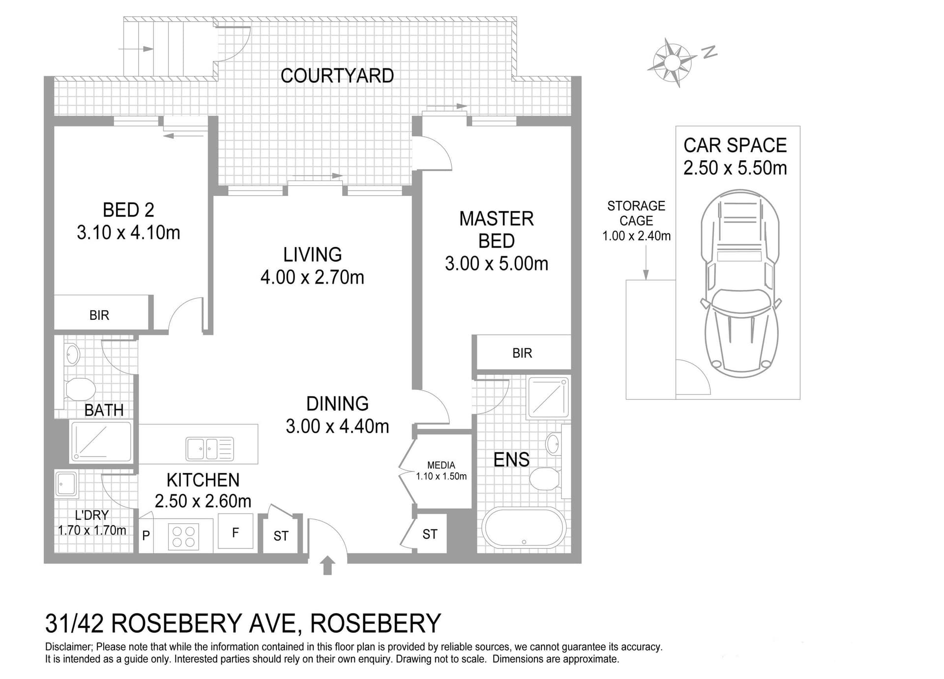 31/42 Rosebery Avenue, Rosebery NSW