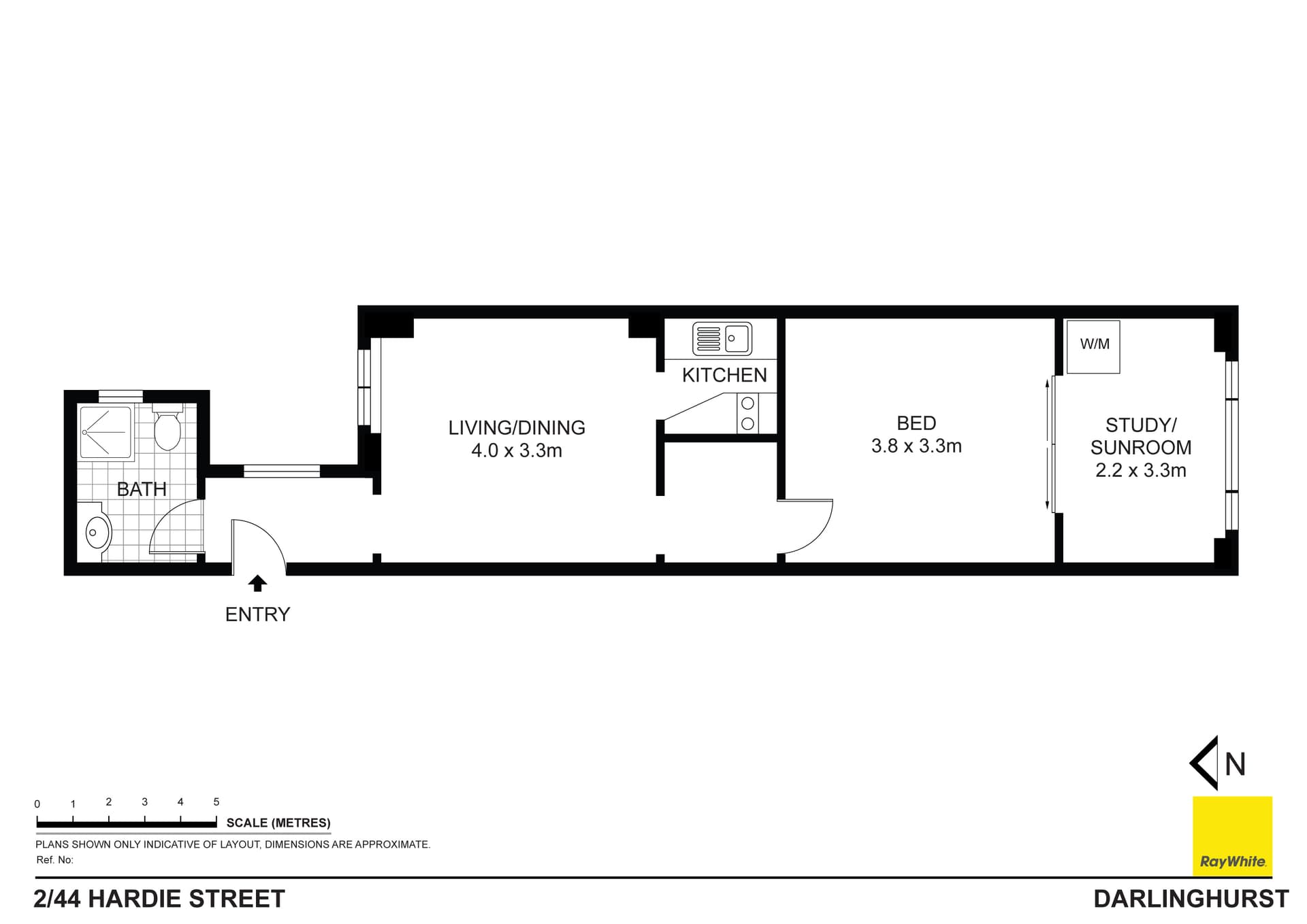 2/44 Hardie Street, Darlinghurst NSW