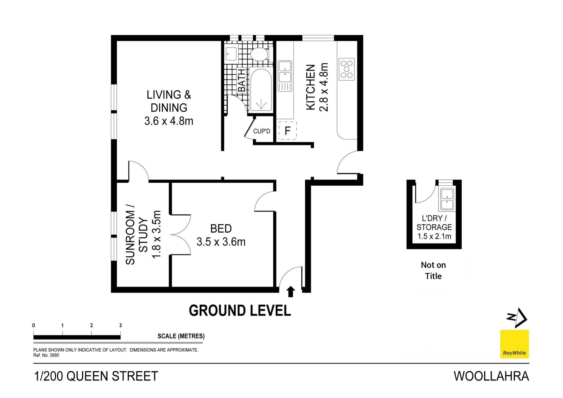 1/200 Queen street, Woollahra NSW