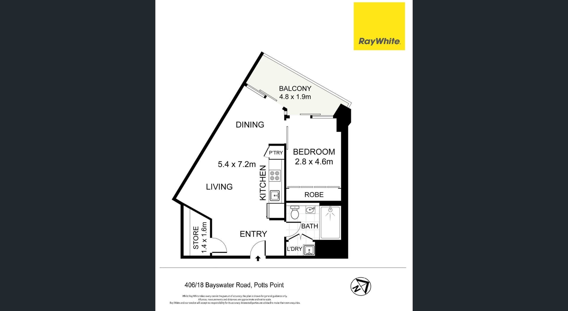 406/18 Bayswater Road, Potts Point NSW