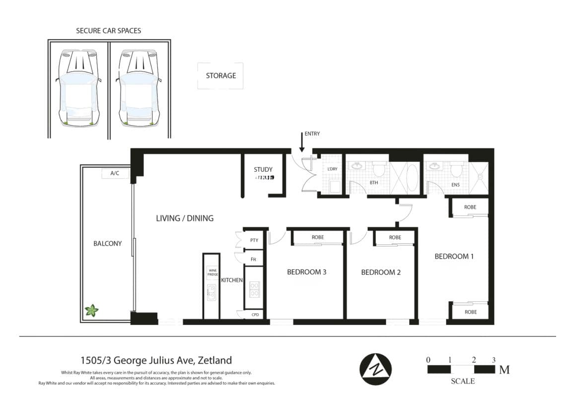 1505/3 George Julius Avenue, Zetland NSW