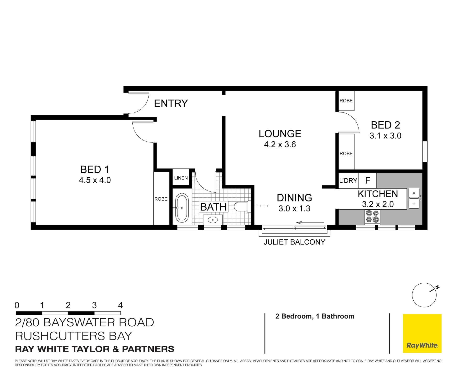 2/80 Bayswater Road, Rushcutters Bay NSW
