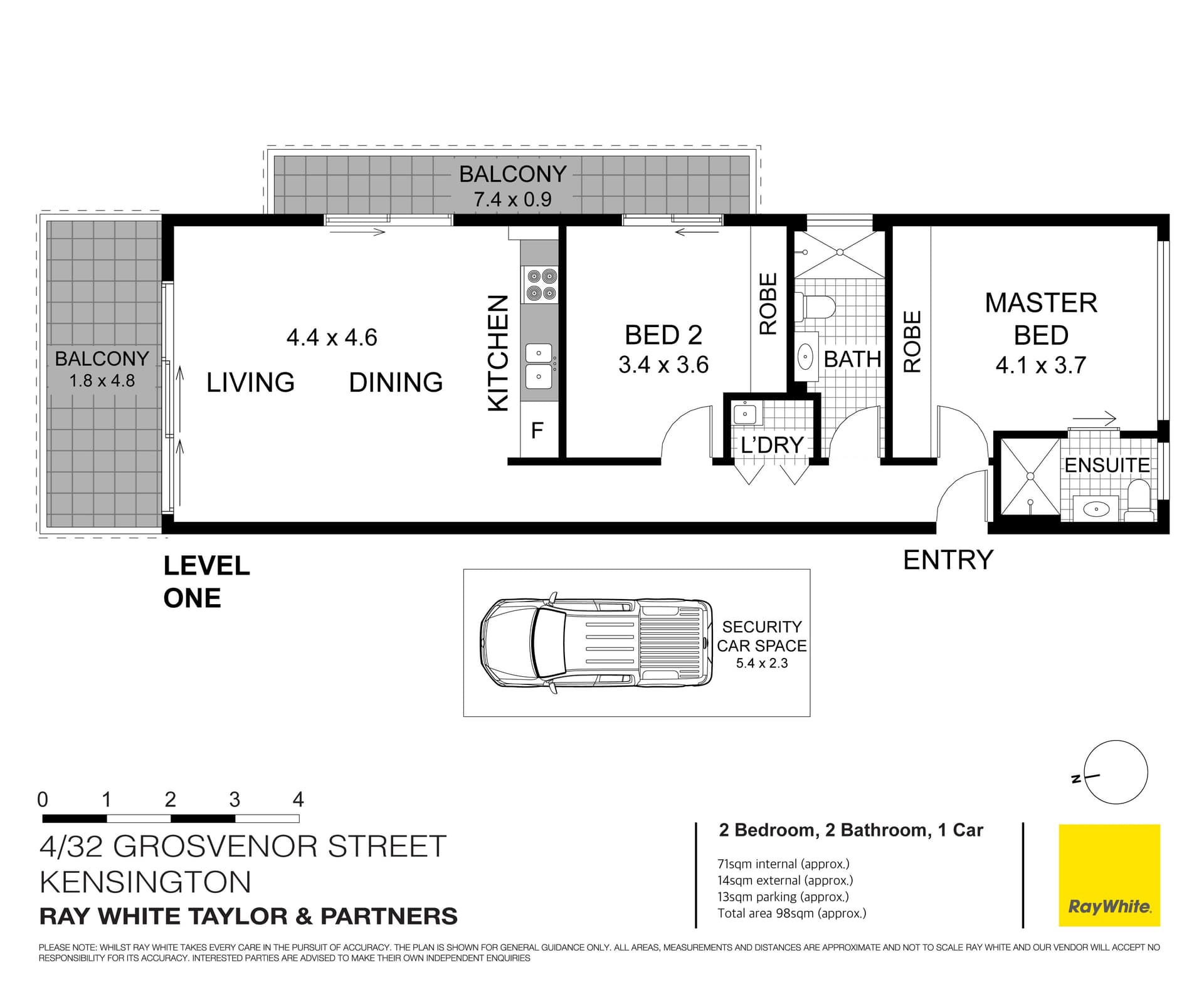 4/32 Grosvenor Street, Kensington NSW