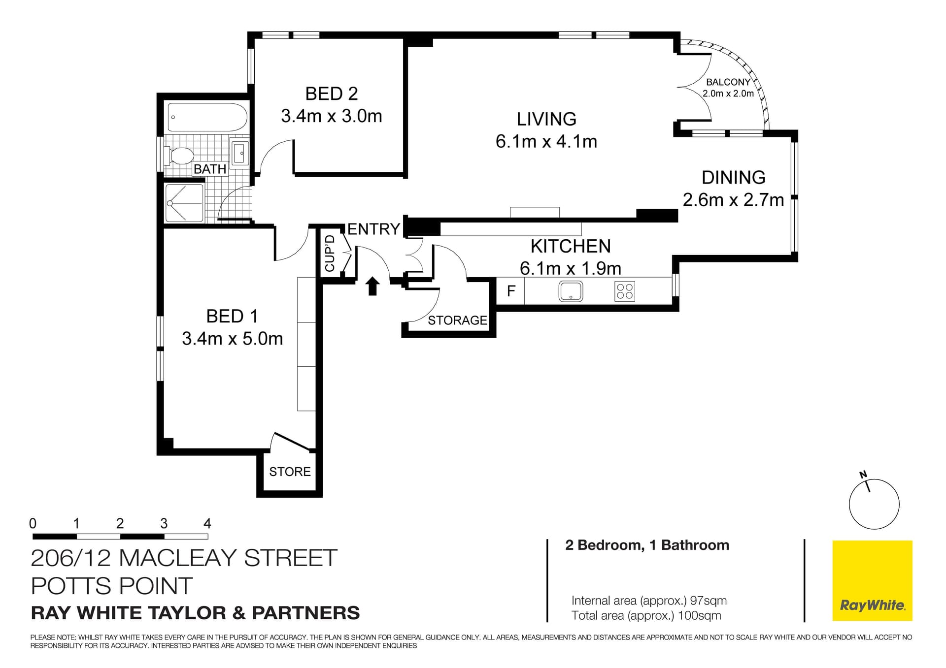 206/12 Macleay Street, Potts Point NSW