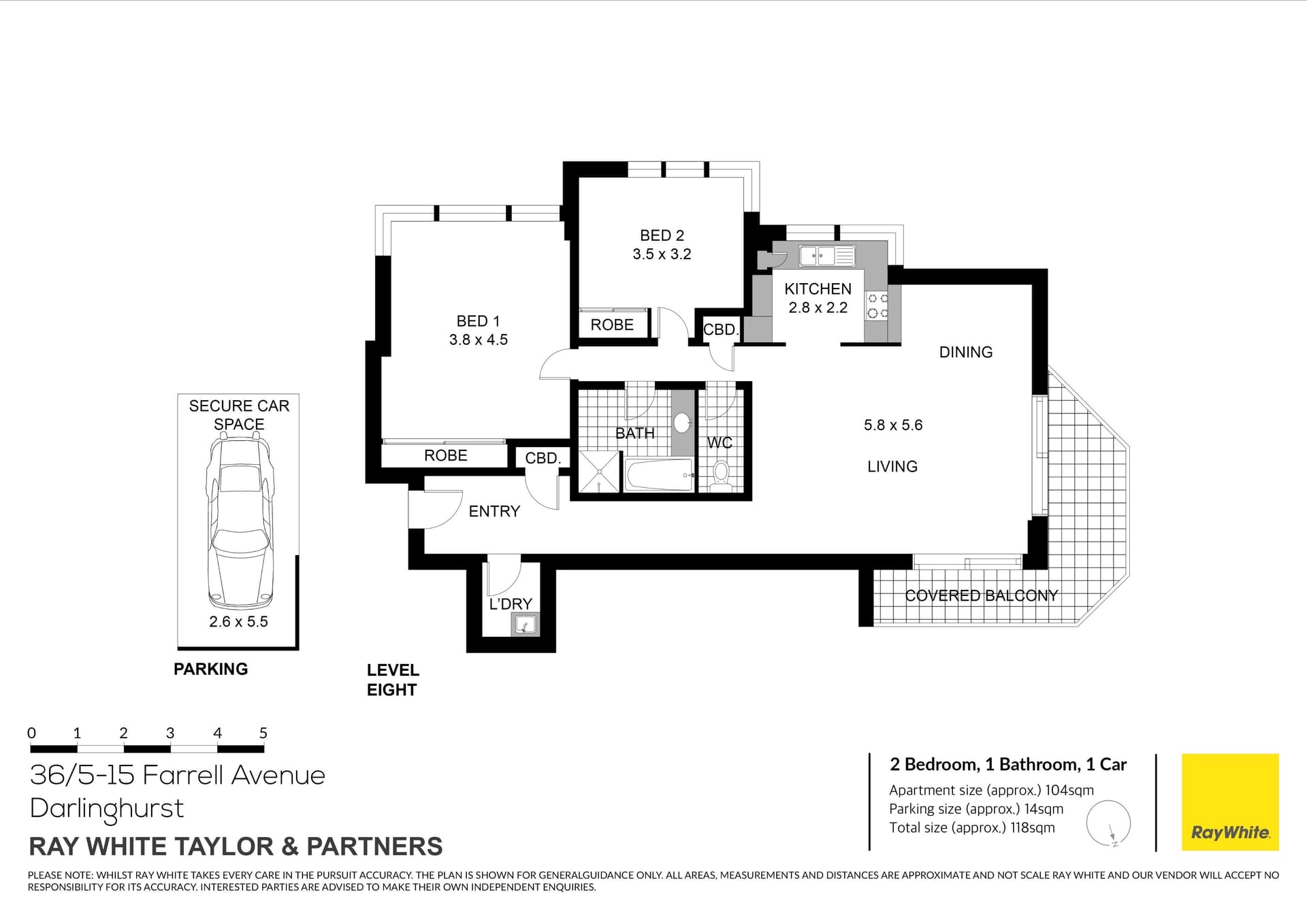 36/5-15 Farrell Avenue, Darlinghurst NSW