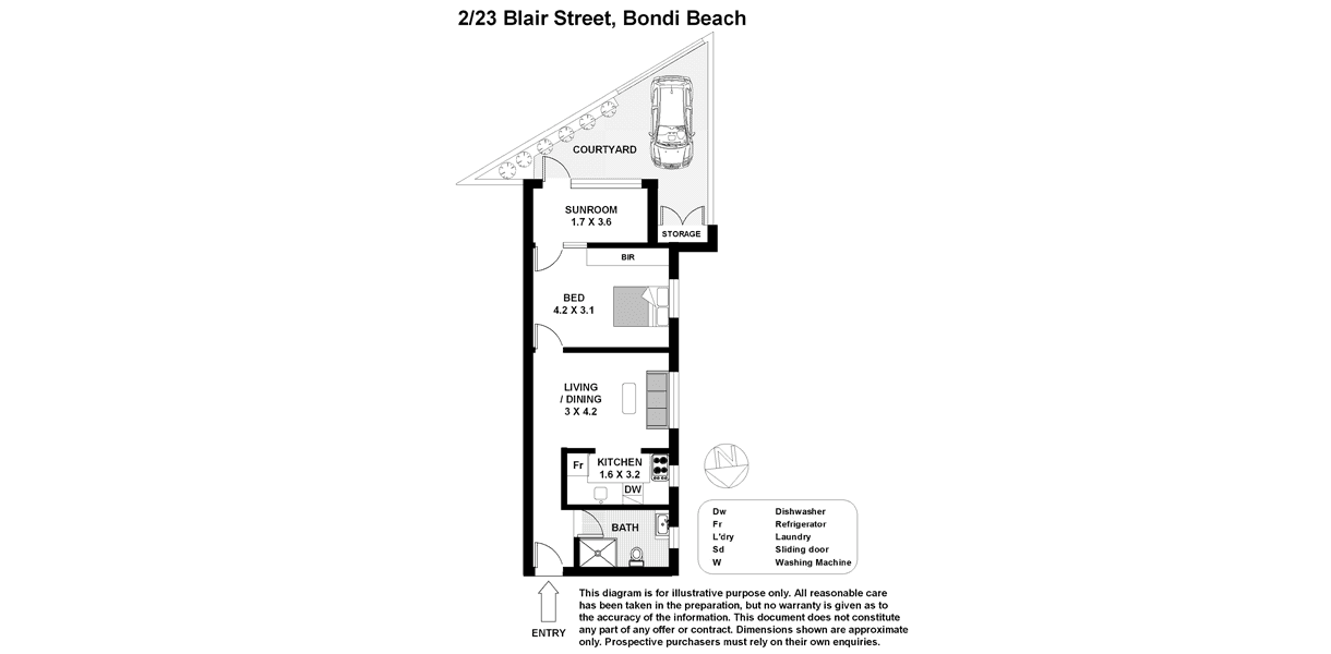 2/23 Blair Street, Bondi Beach NSW