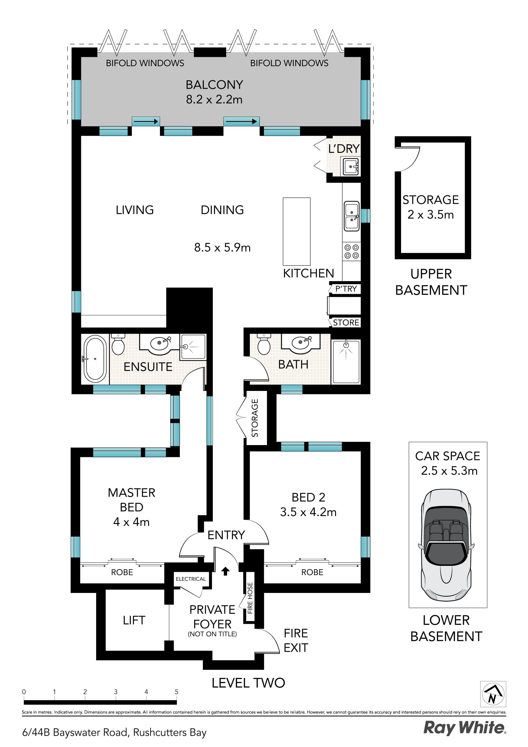 6/44B Bayswater Road, Rushcutters Bay NSW