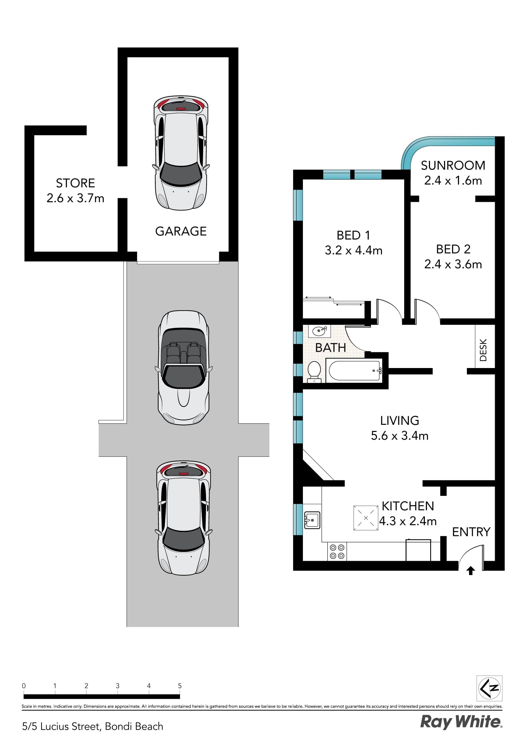 5/5 Lucius Street, Bondi Beach NSW