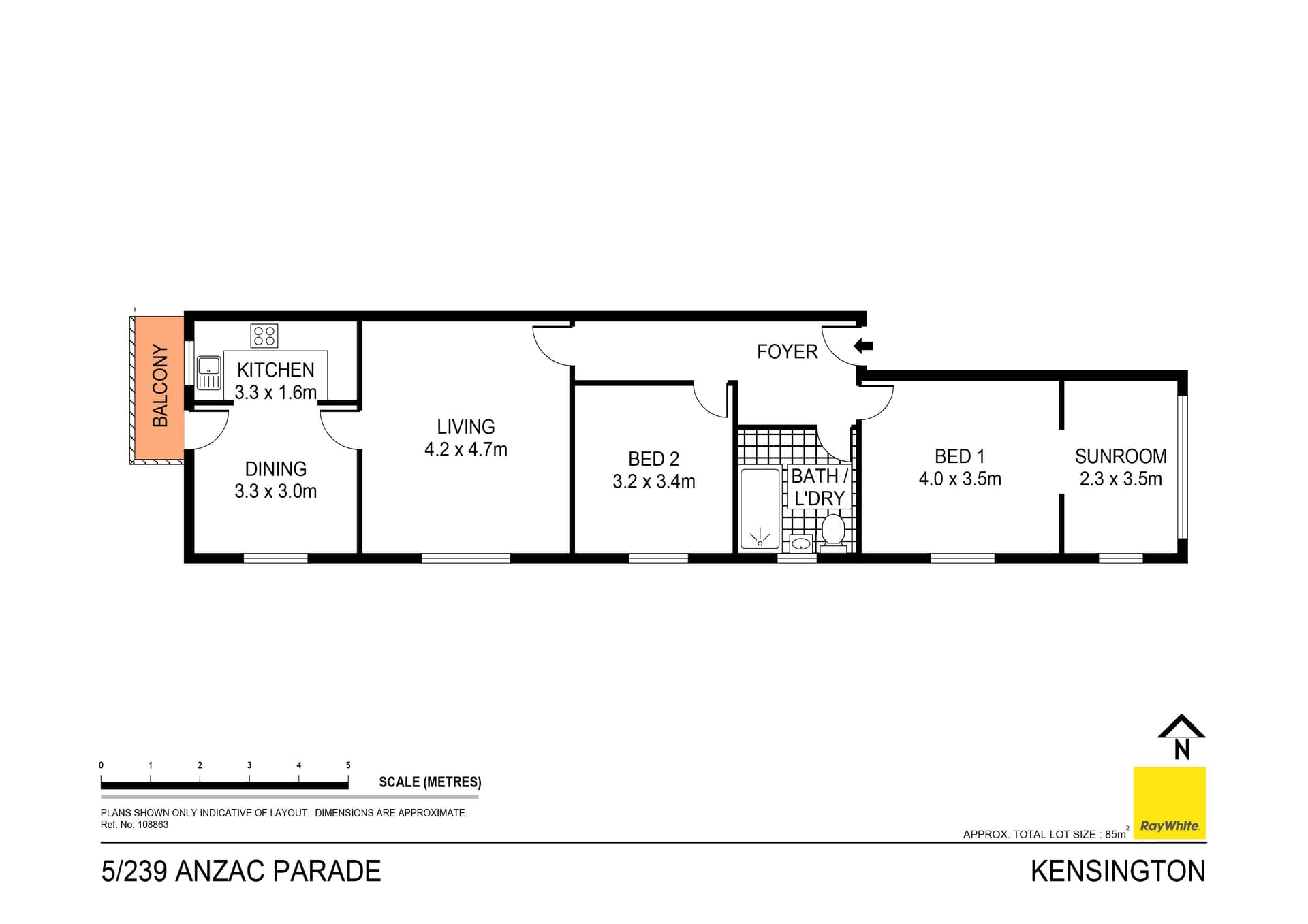 5/239 Anzac Parade, Kensington NSW