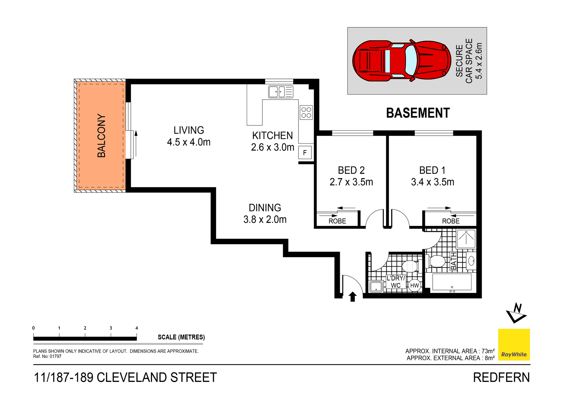 11/187-189 Cleveland Street, Redfern NSW