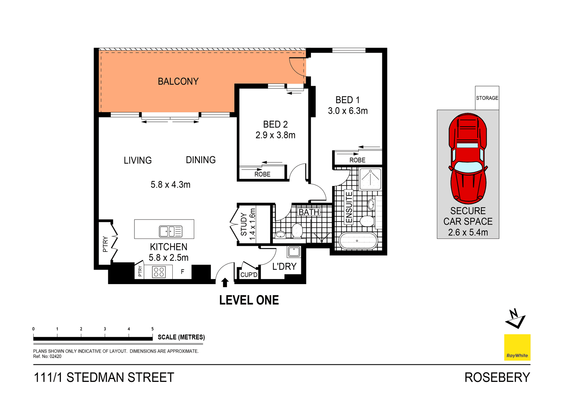 111/1 Stedman Street, Rosebery NSW