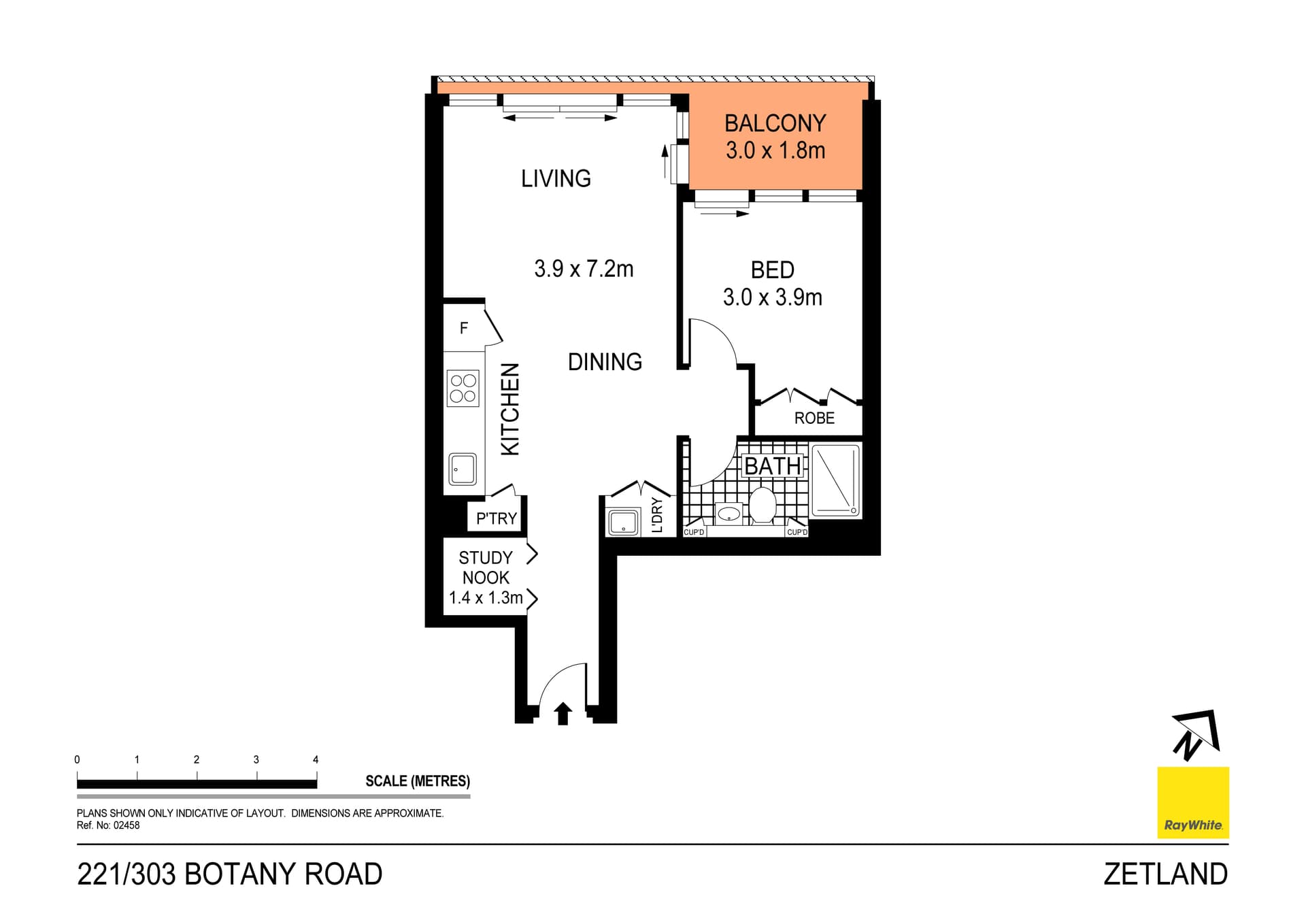 221/303 Botany Road, Zetland NSW