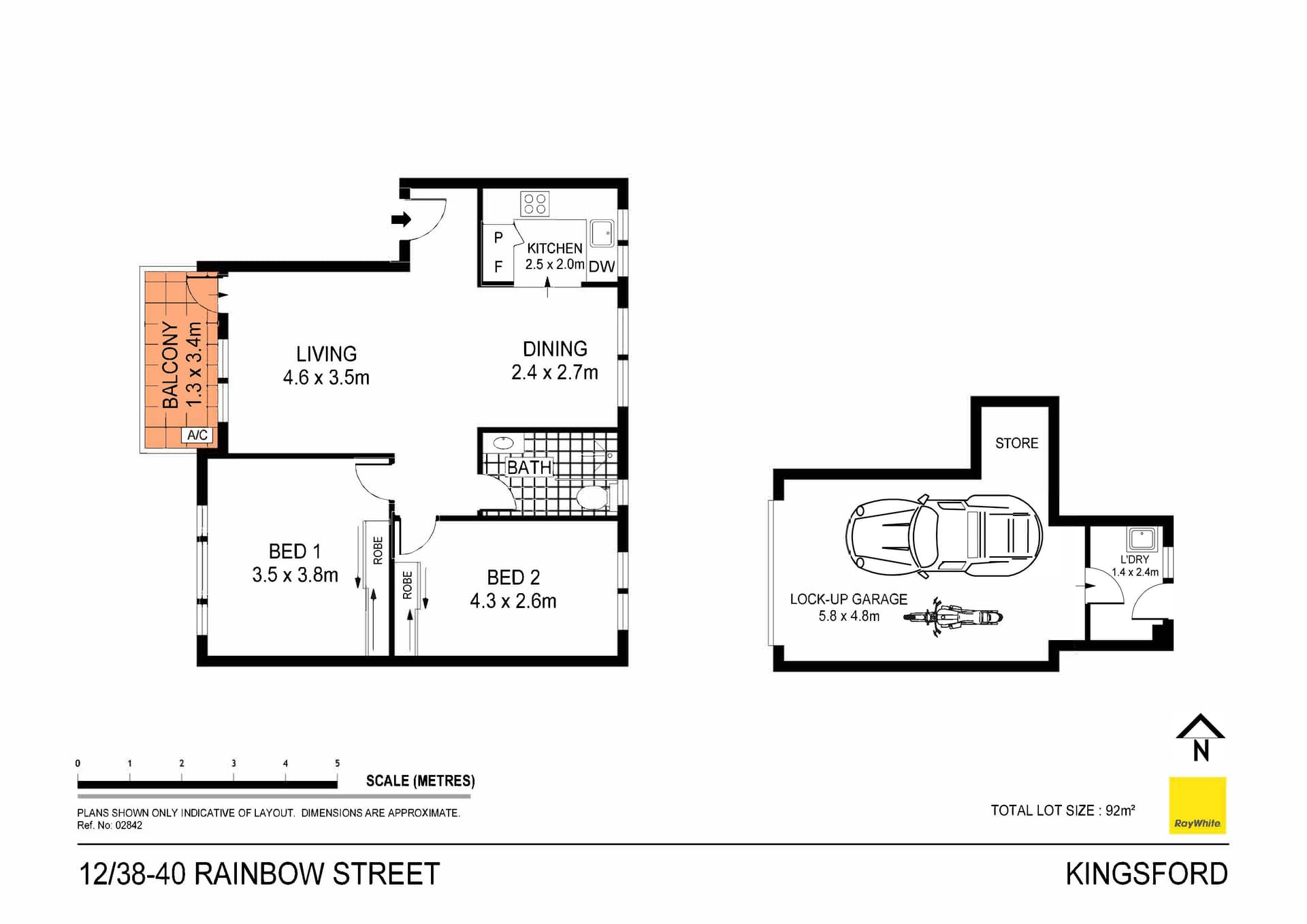 12/38-40 Rainbow Street, Kingsford NSW