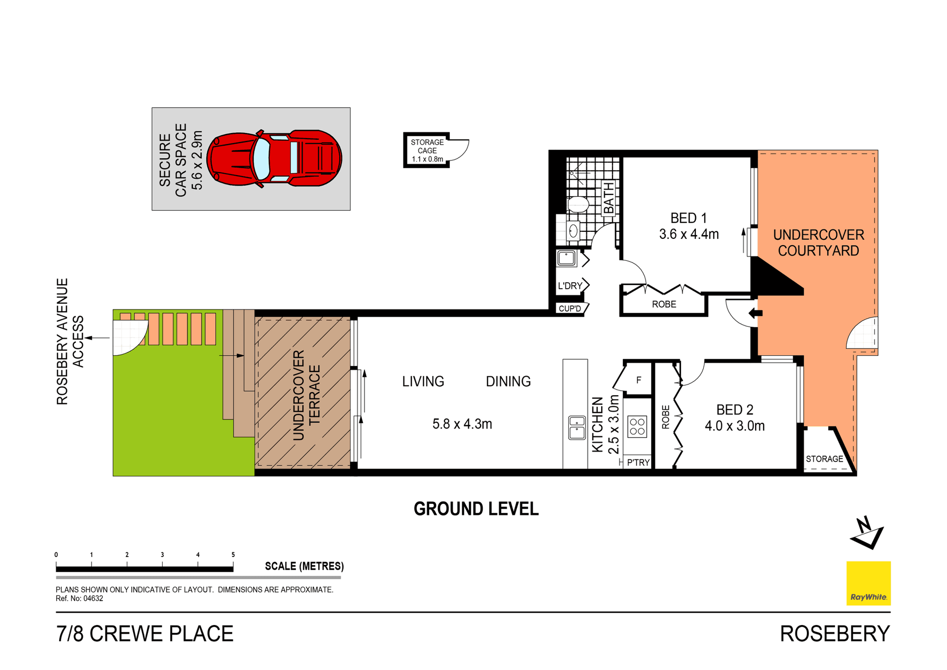 7/8 Crewe Place, Rosebery NSW