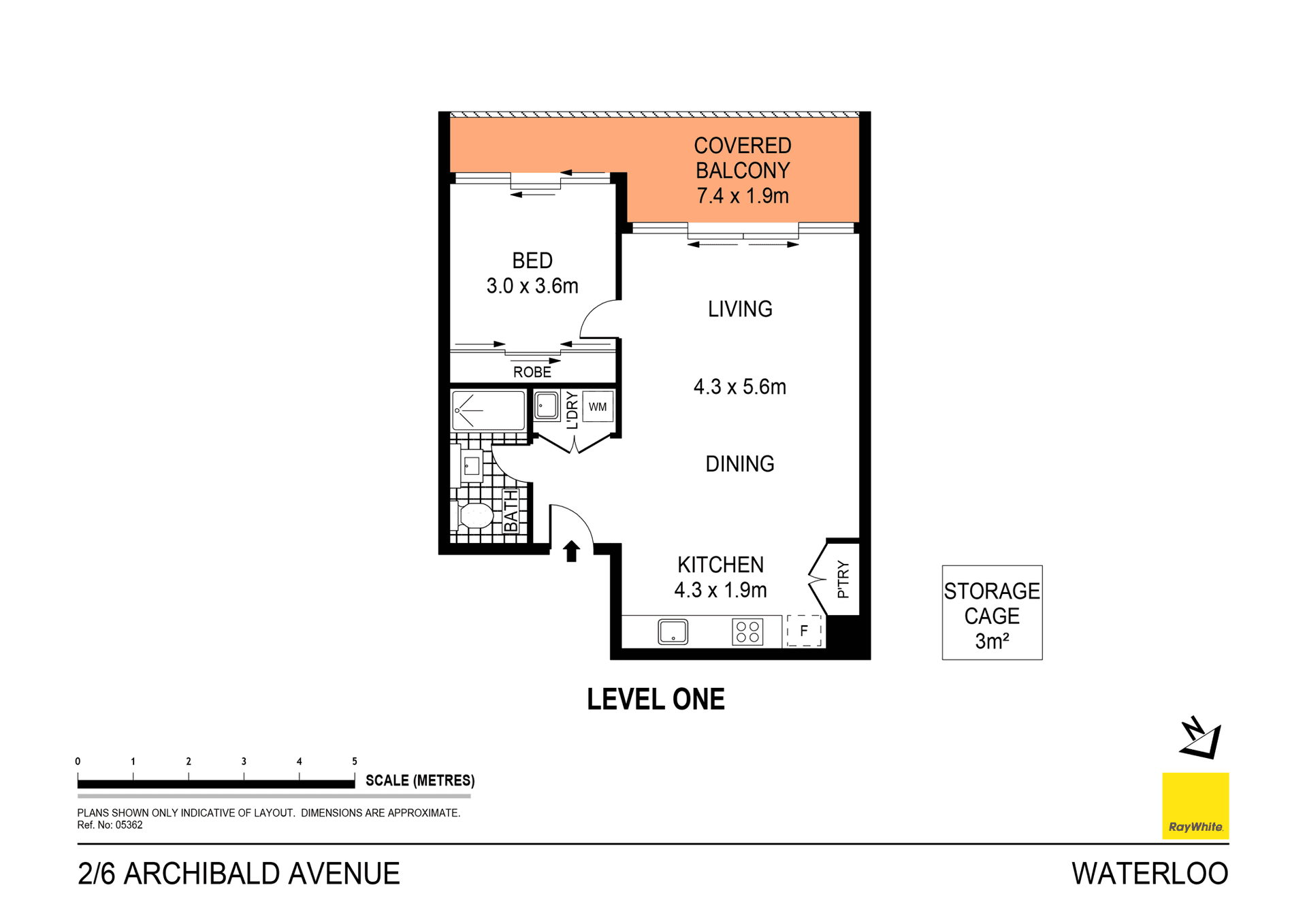 2/6 Archibald Avenue, Waterloo NSW