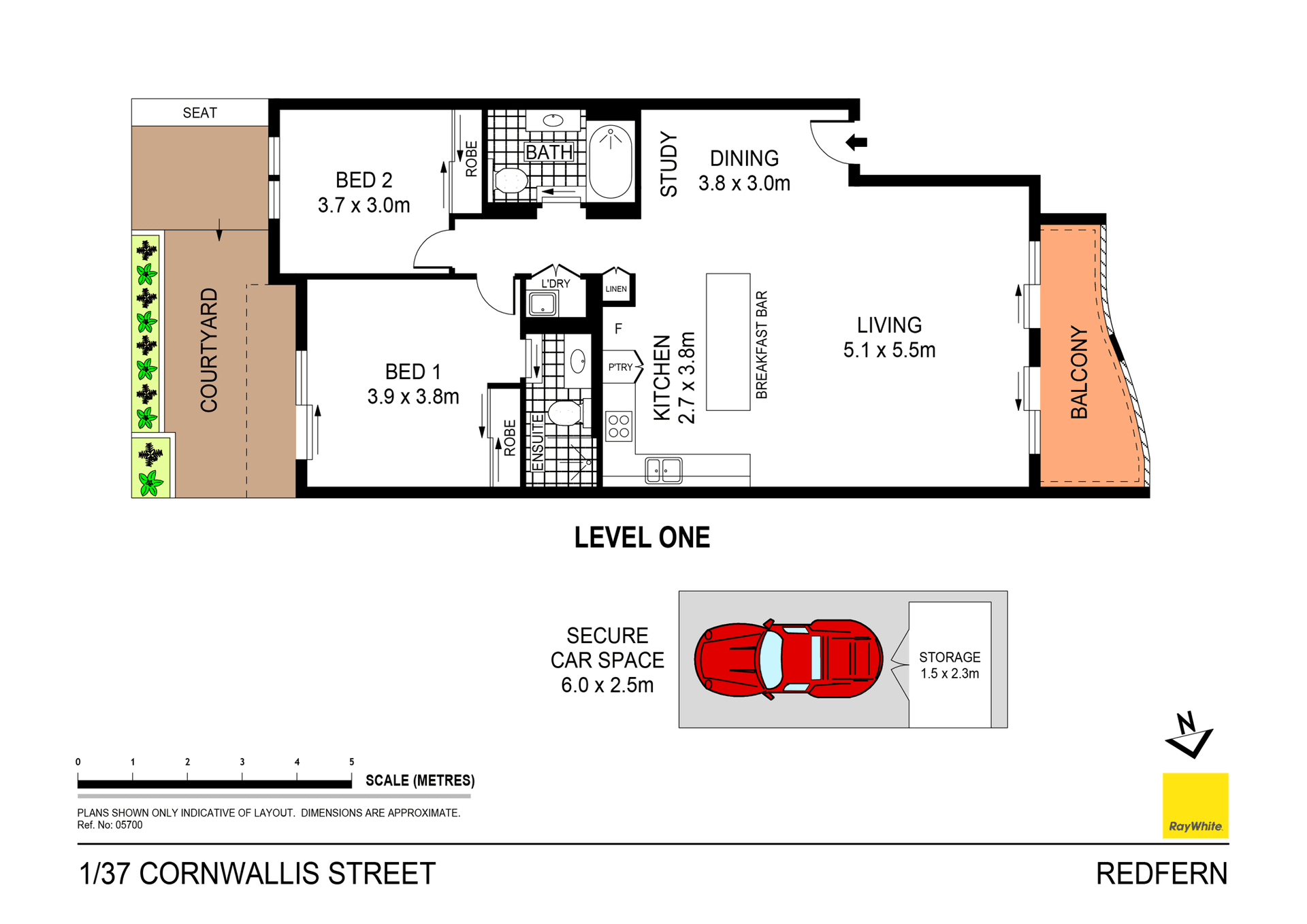 1/37 Cornwallis Street, Redfern NSW