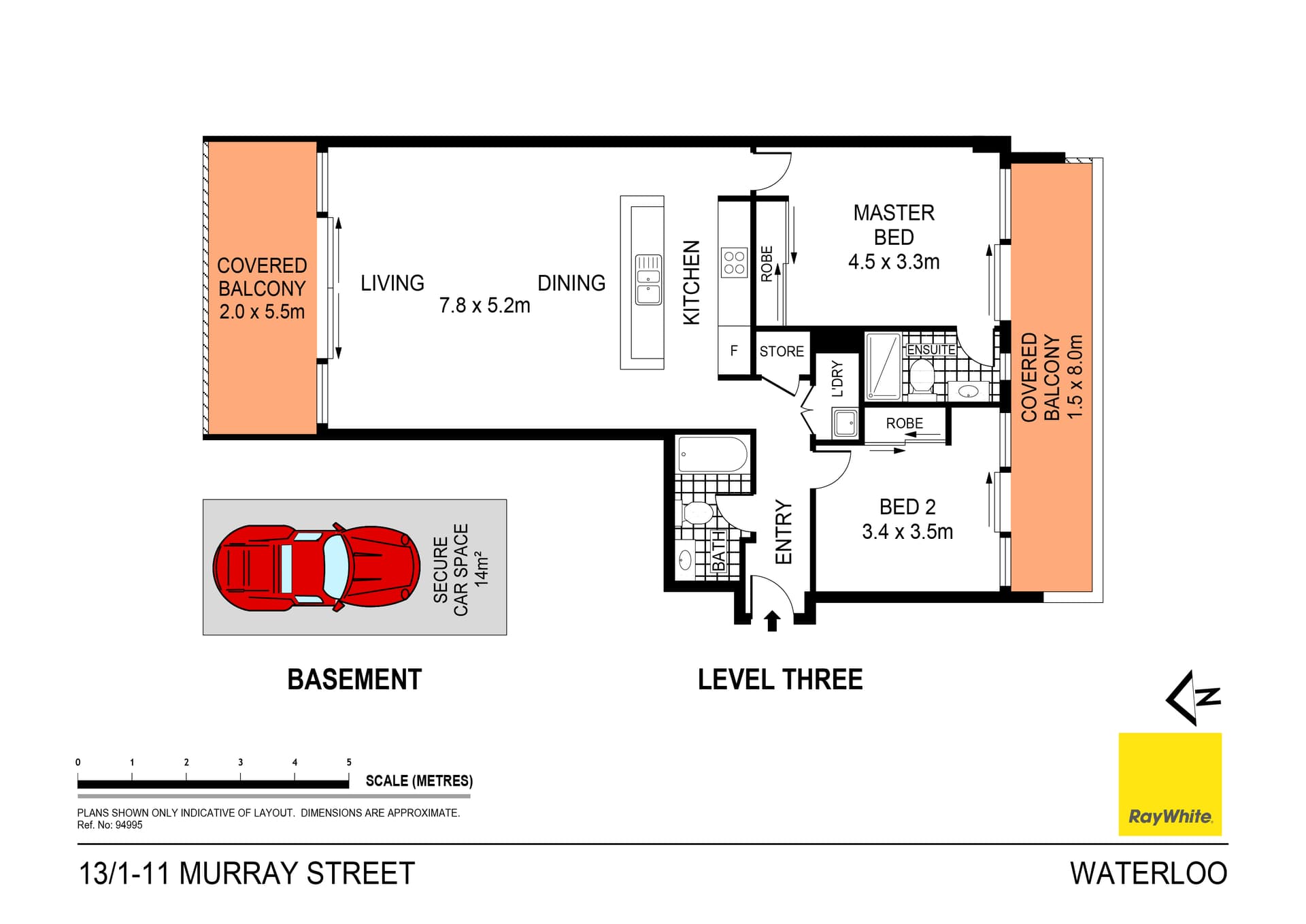 13/1-11 Murray Street, Waterloo NSW