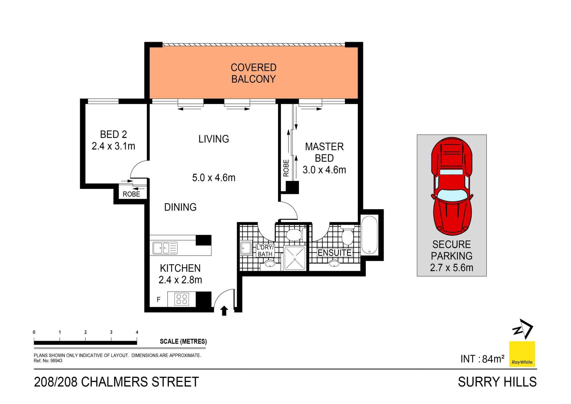 208/208 Chalmers Street, Surry Hills NSW