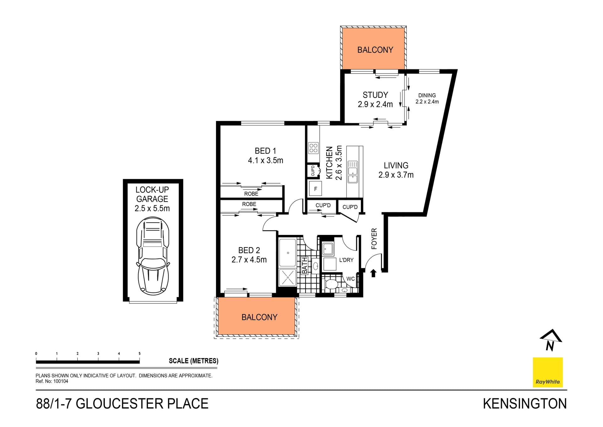 88/1-7 Gloucester Place, Kensington NSW