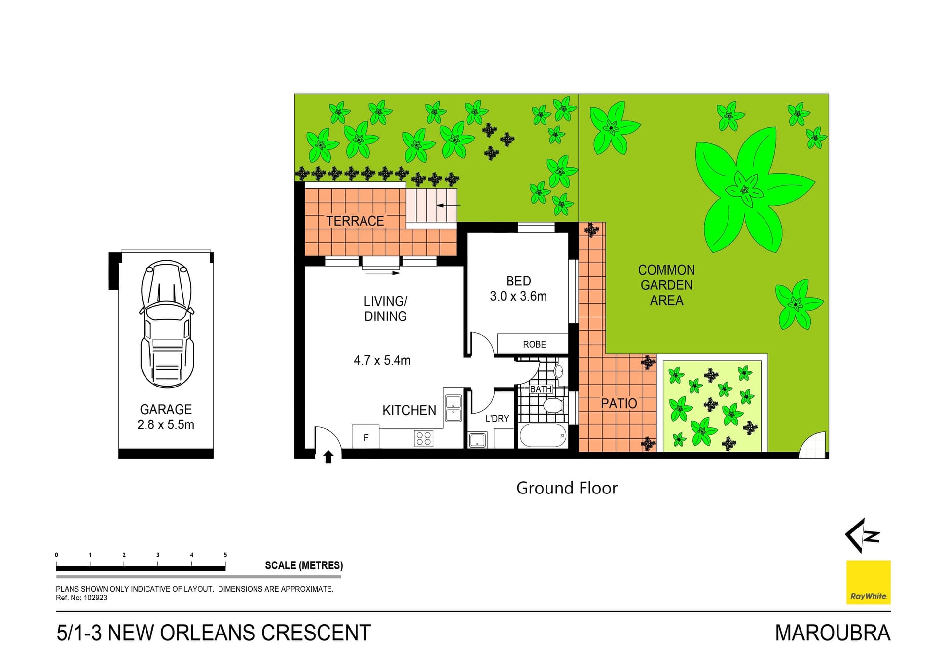 5/1-3 New Orleans Crescent, Maroubra NSW