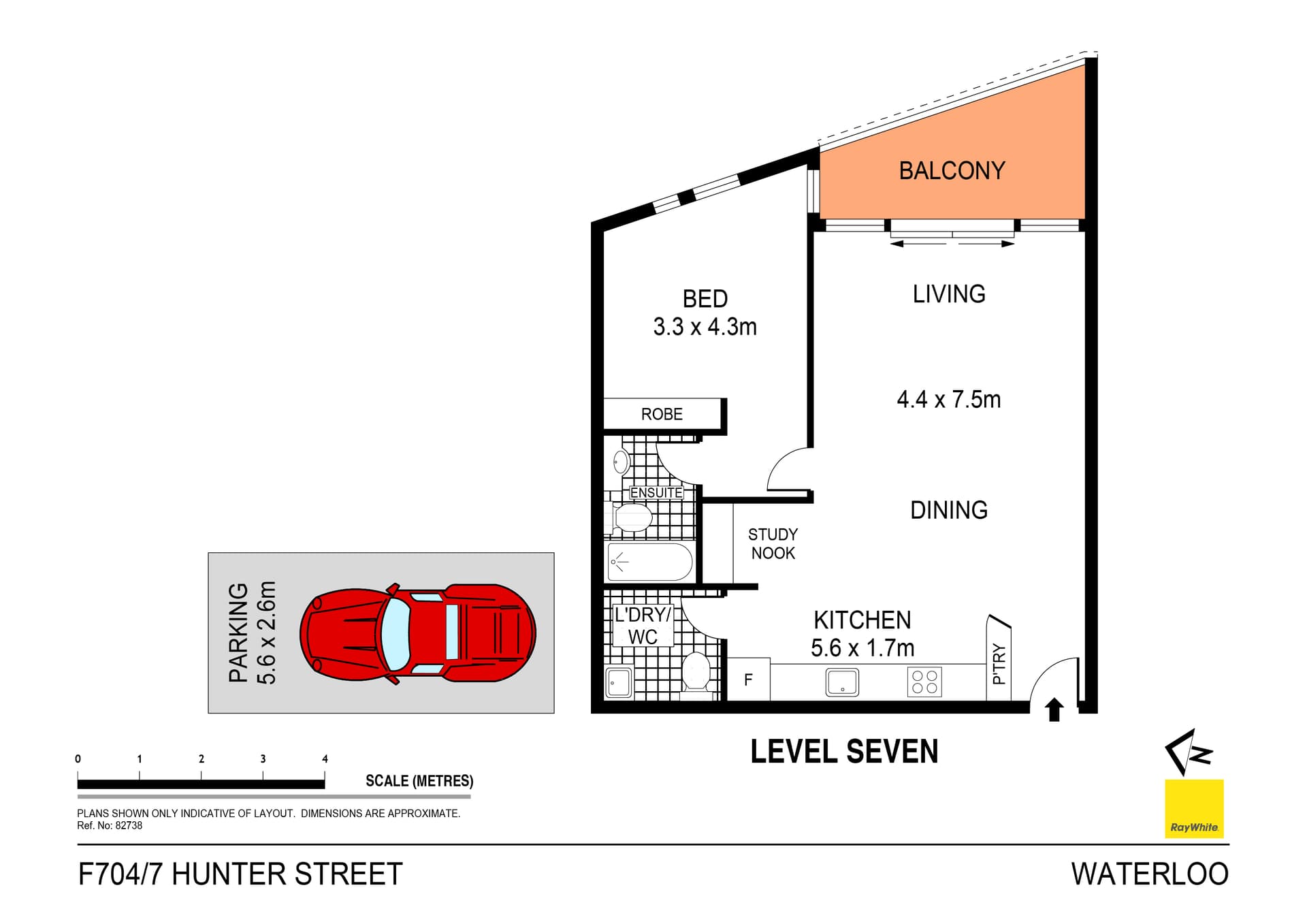 F704/7 Hunter Street, Waterloo NSW