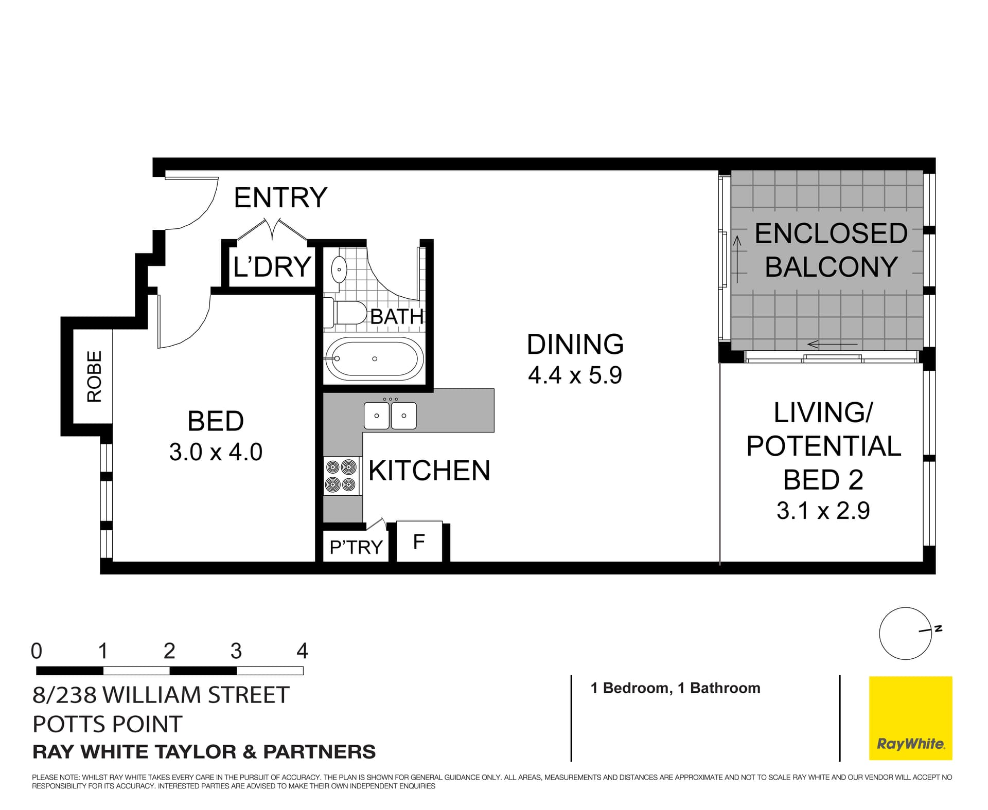 8/238 William Street, Potts Point NSW