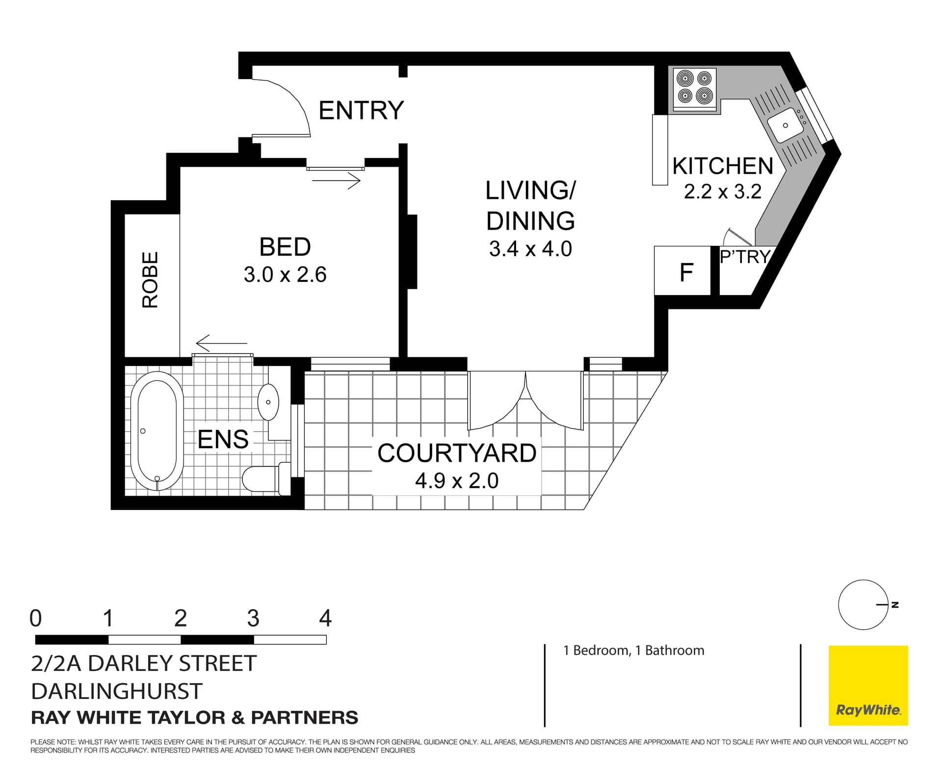 2/2a Darley Street, Darlinghurst NSW