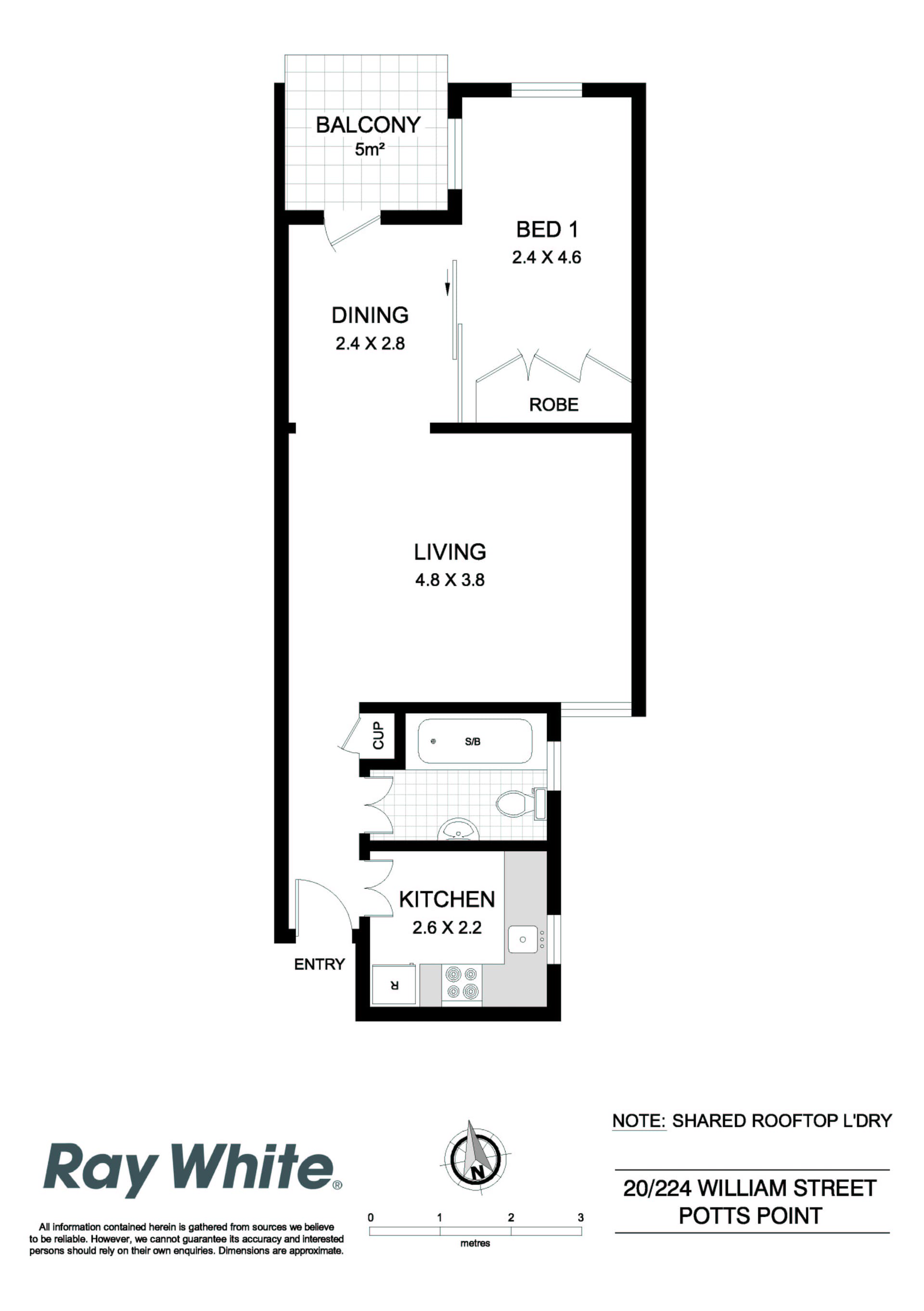 20/224 William Street (settled 2015), Potts Point NSW