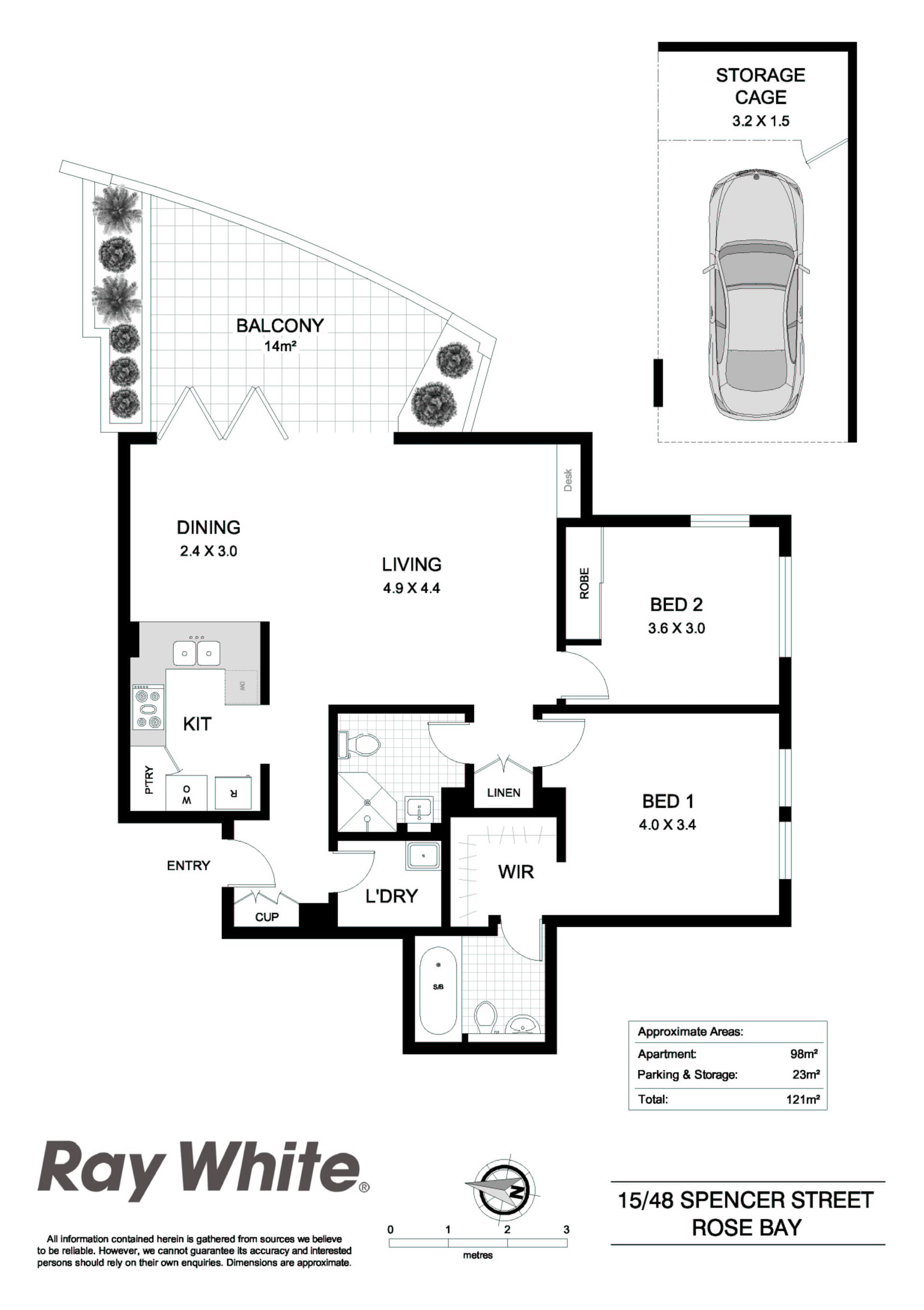 15/48 Spencer Street, Rose Bay NSW