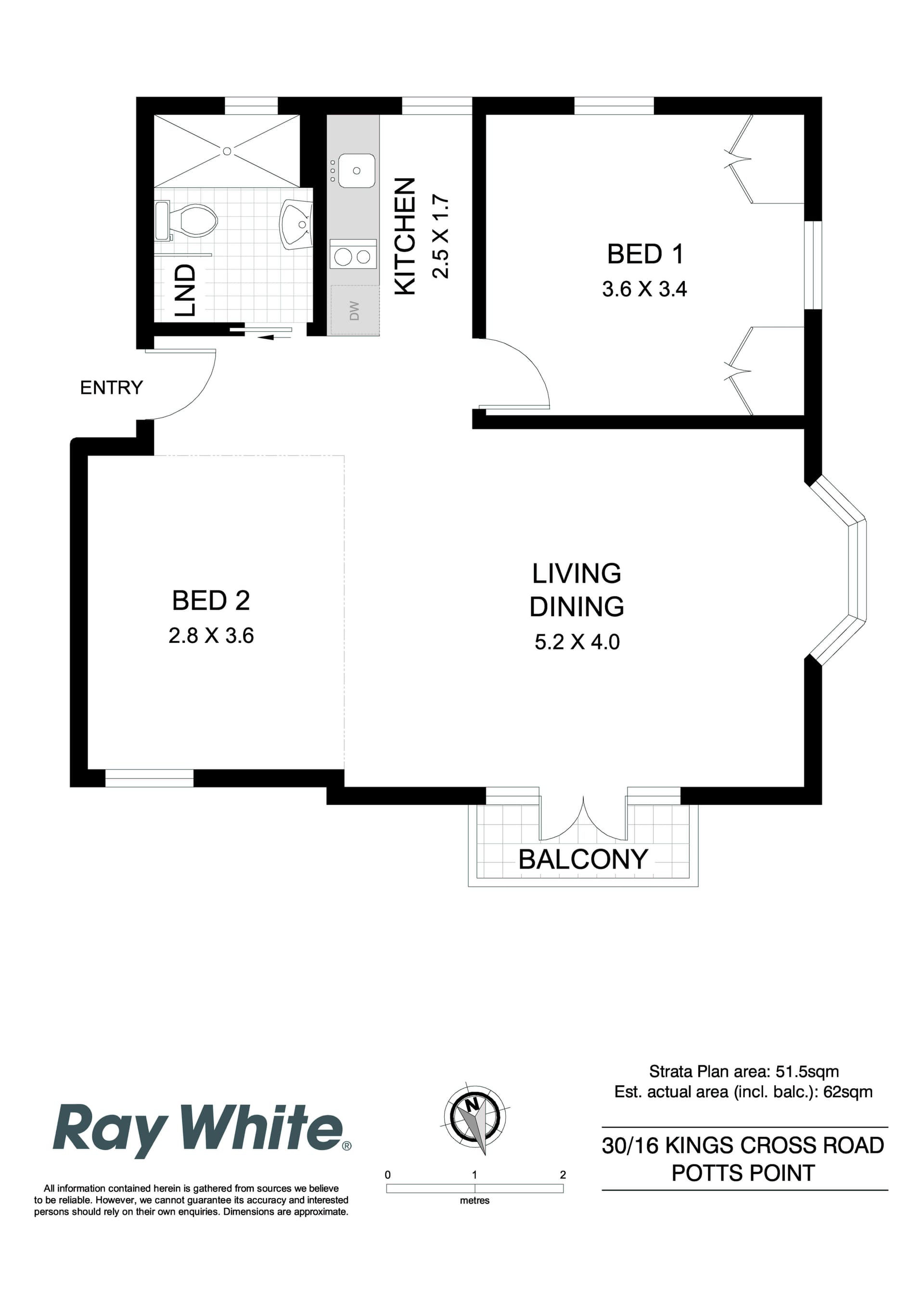 30/16 Kings Cross Road, Potts Point NSW