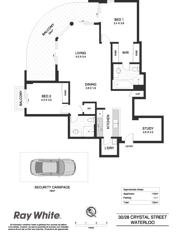 30/28 Crystal Street, Waterloo NSW