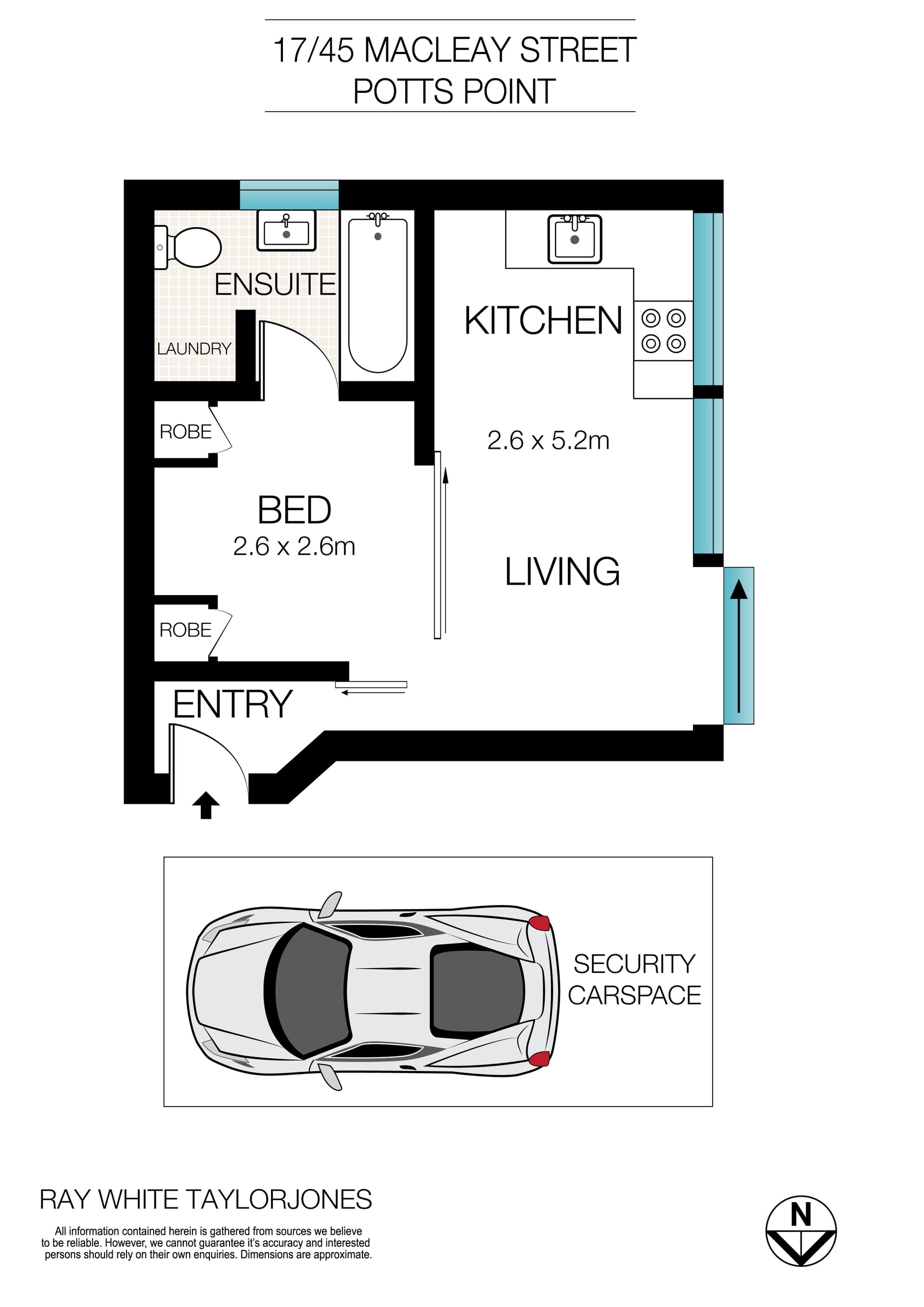 17/45 Macleay Street, Potts Point NSW