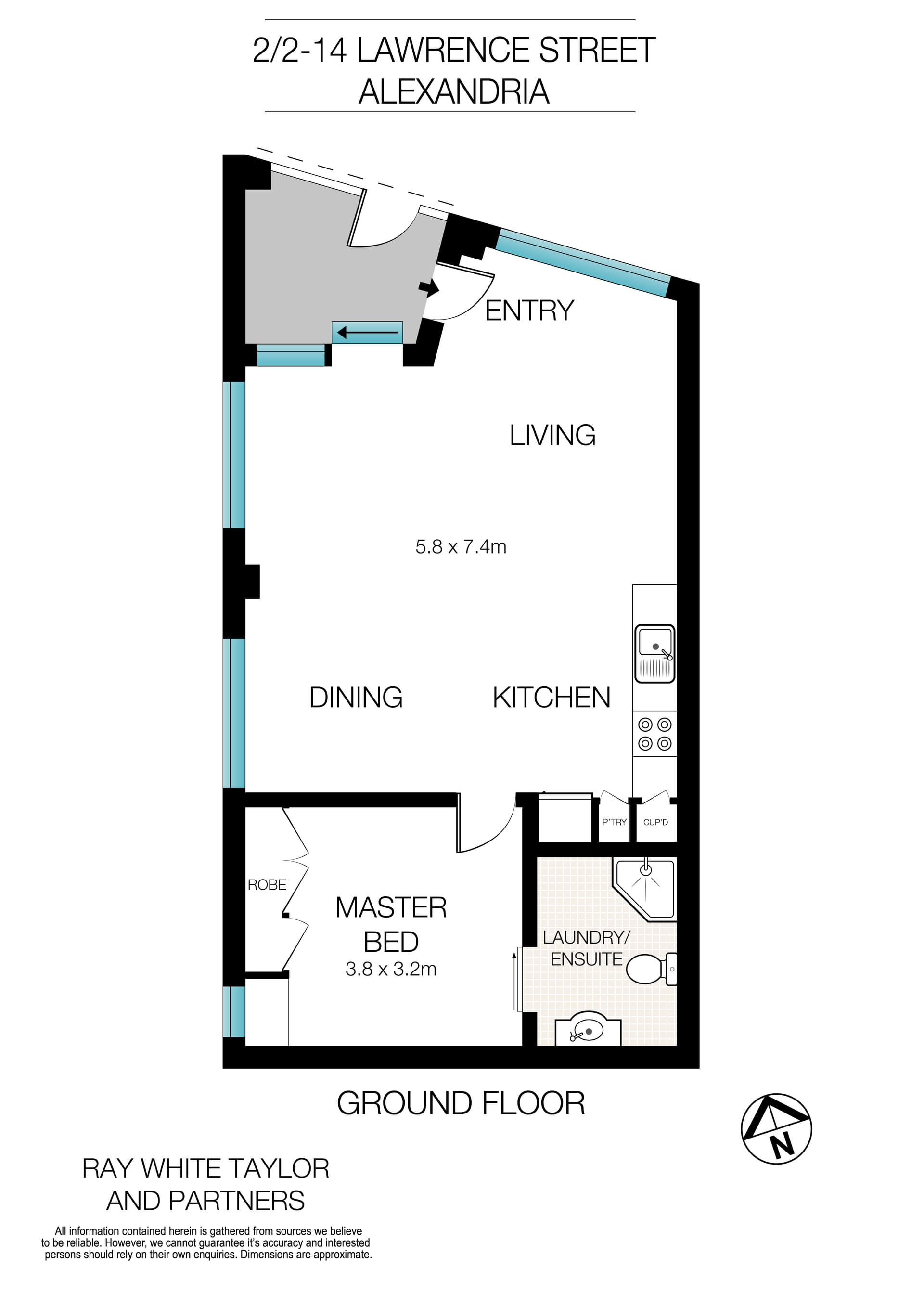 2/2-14 Lawrence Street, Alexandria NSW