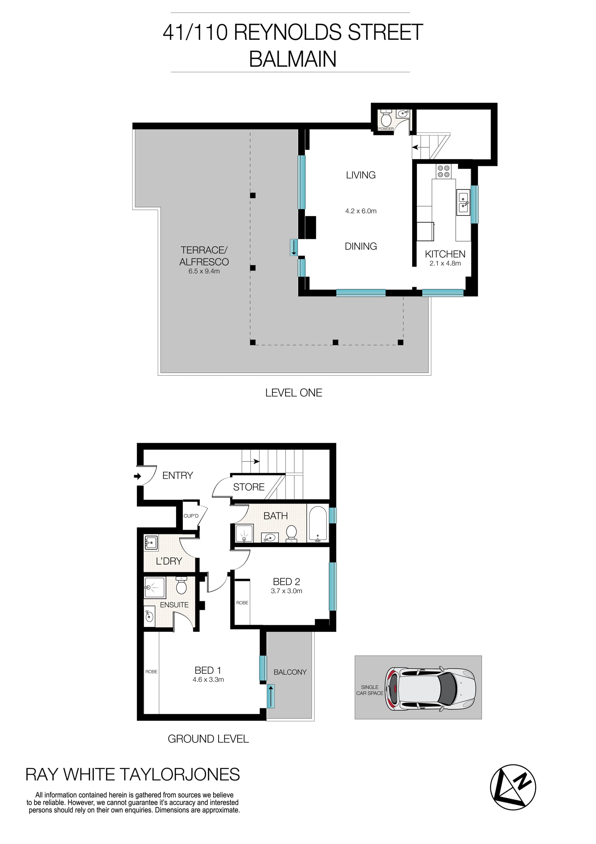 41/110 Reynolds Street, Balmain NSW