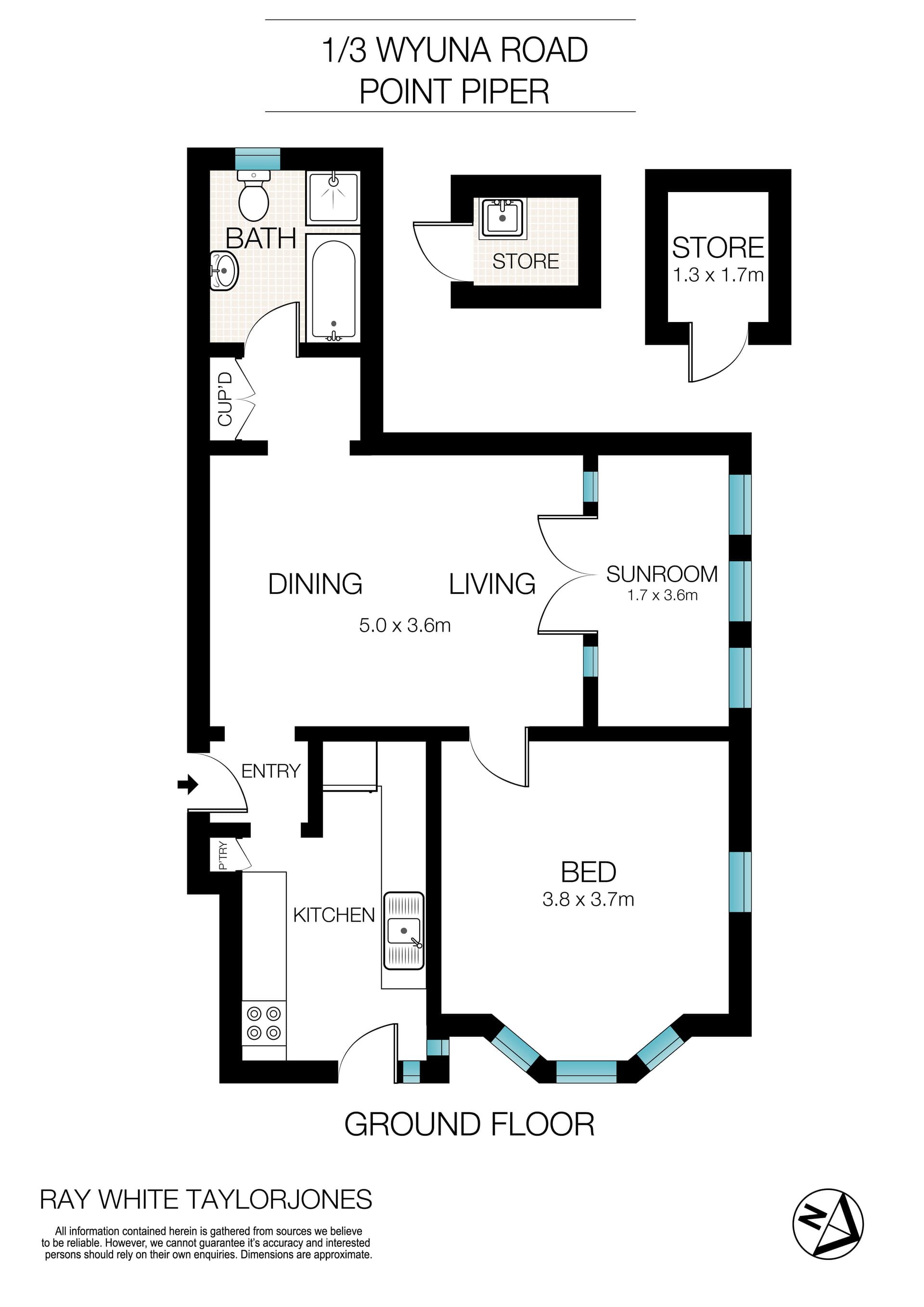 1/3 Wyuna Road, Point Piper NSW
