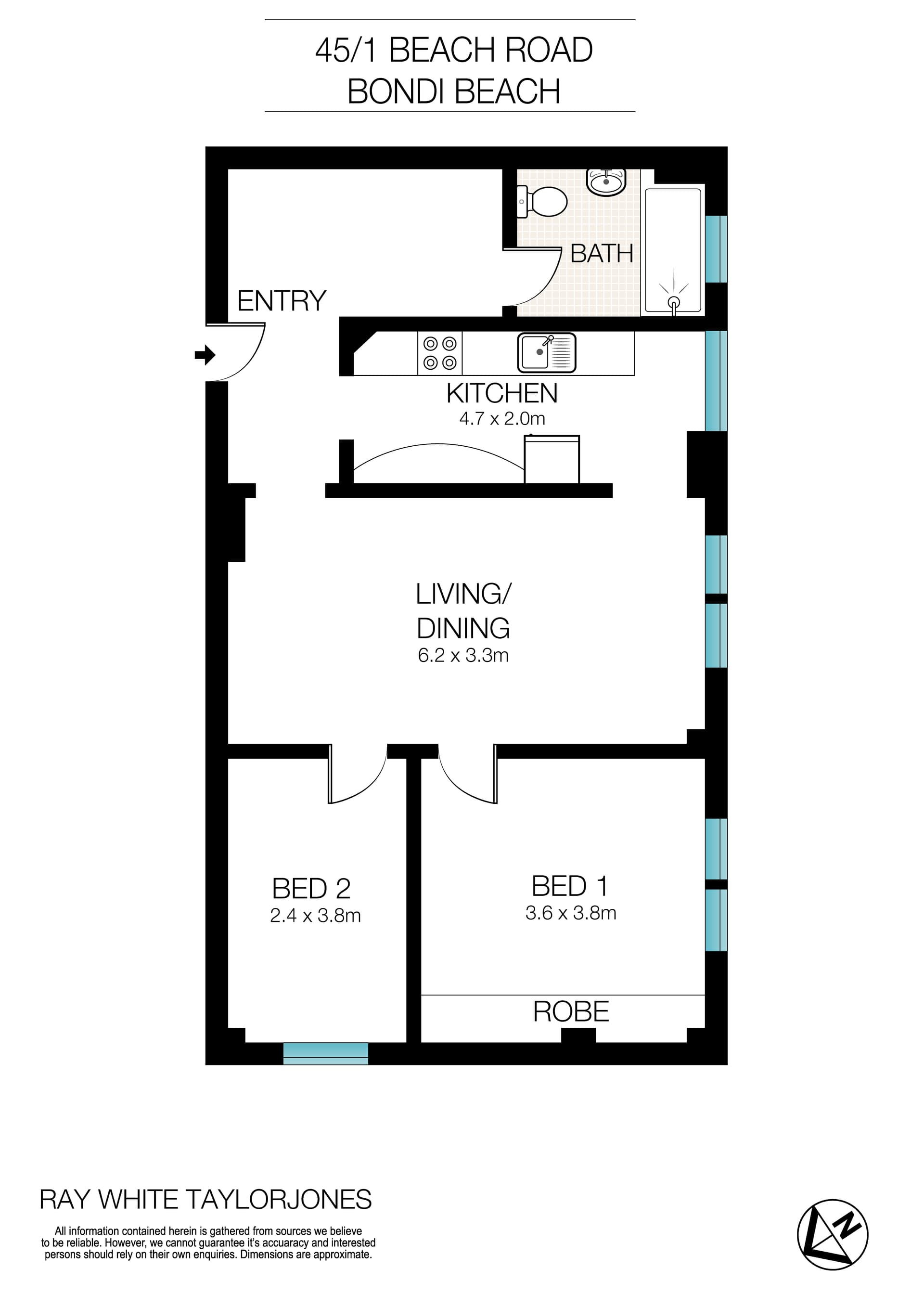 45/1 Beach Road, Bondi Beach NSW
