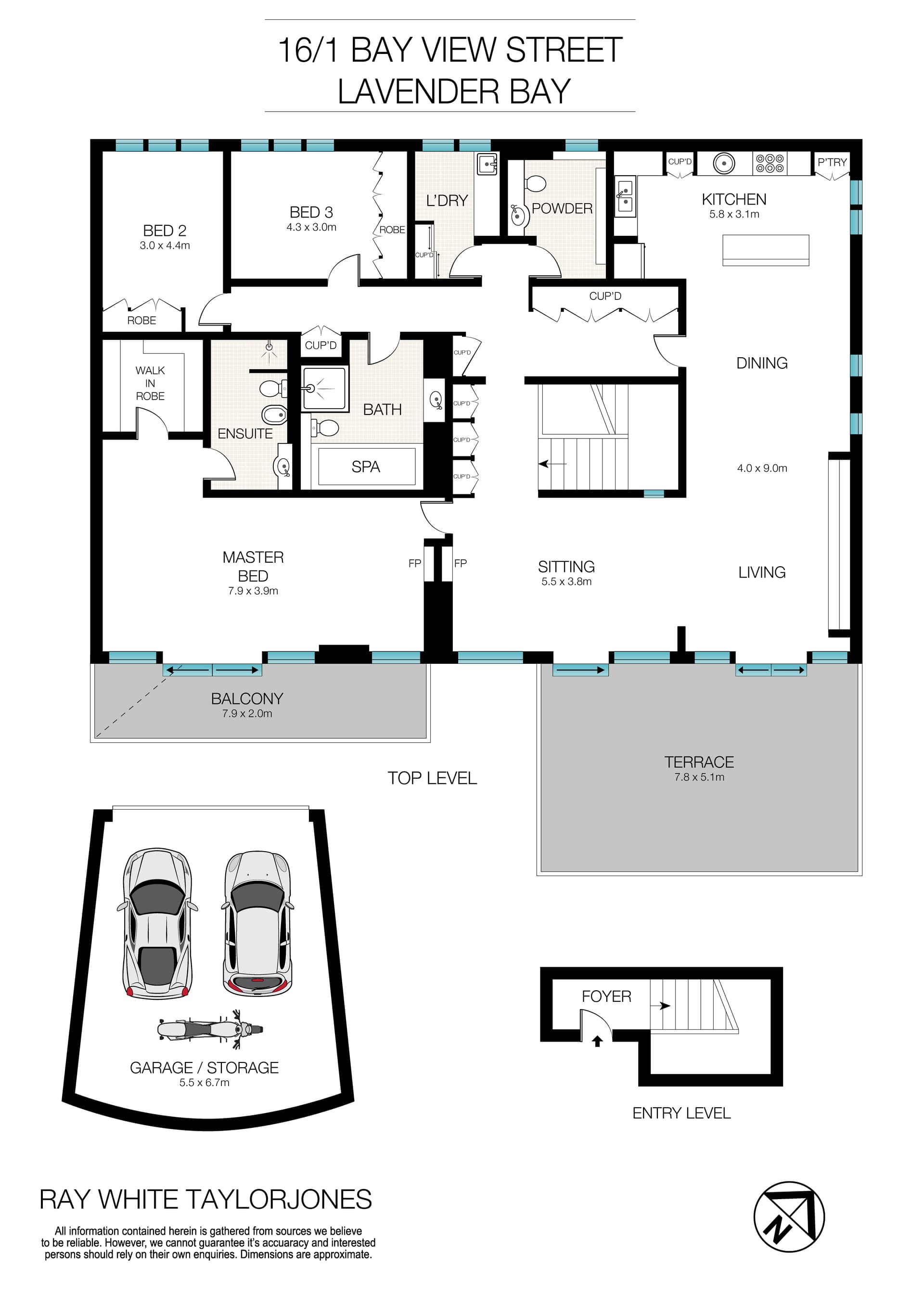 16/1 Bay View Street, Lavender Bay NSW