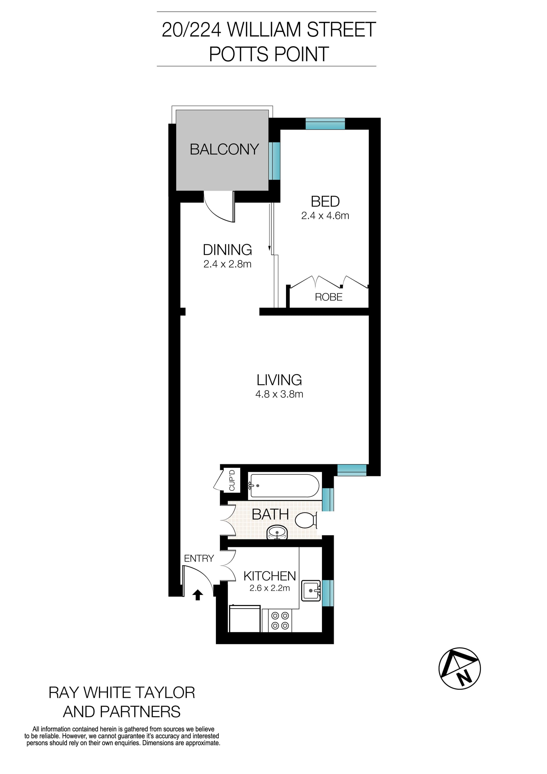 20/224 William Street (USE THIS ONE), Potts Point NSW