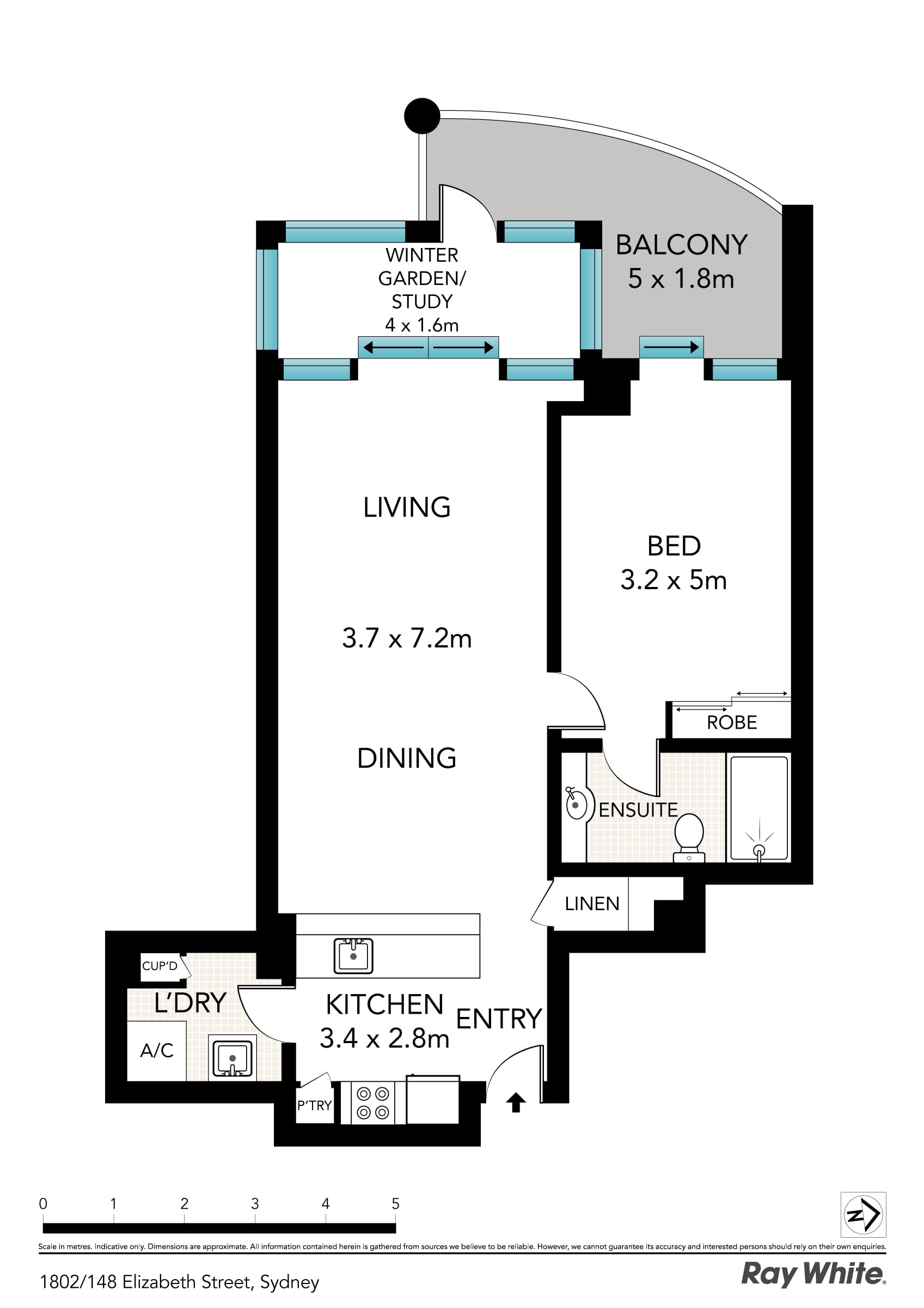 1802/148 Elizabeth Street, Sydney NSW